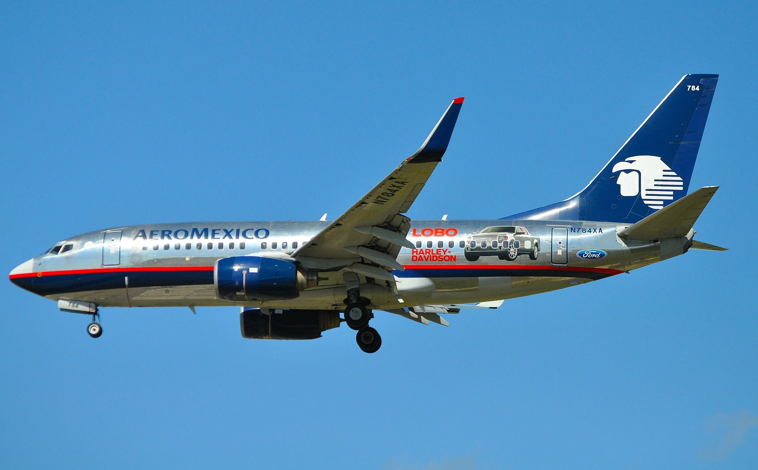 N784XA B737 LOBO-HARLEY ORD 27L