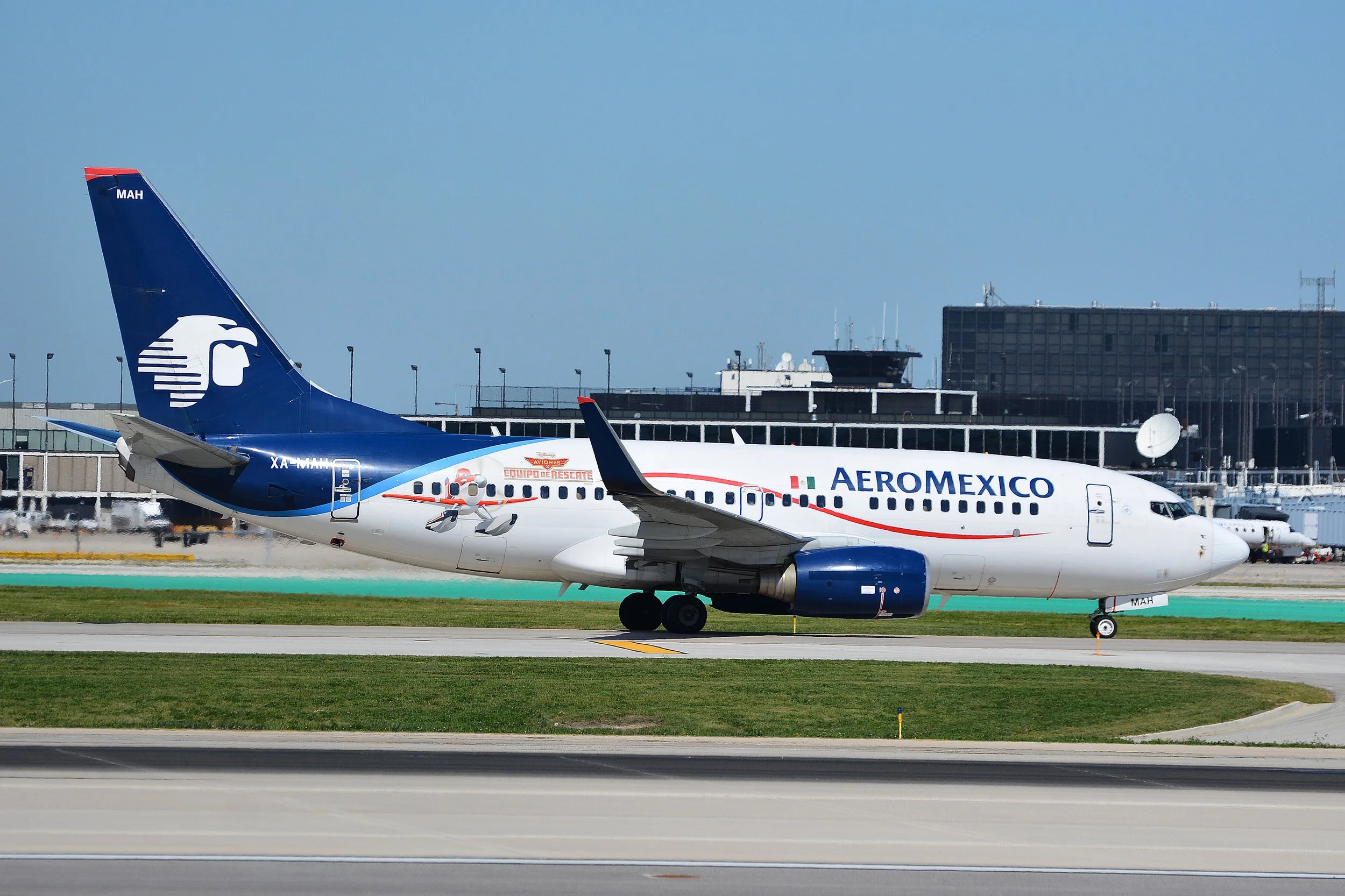 XA-NAH B737 AEROMEXICO AIRPLNE COLORS ORD