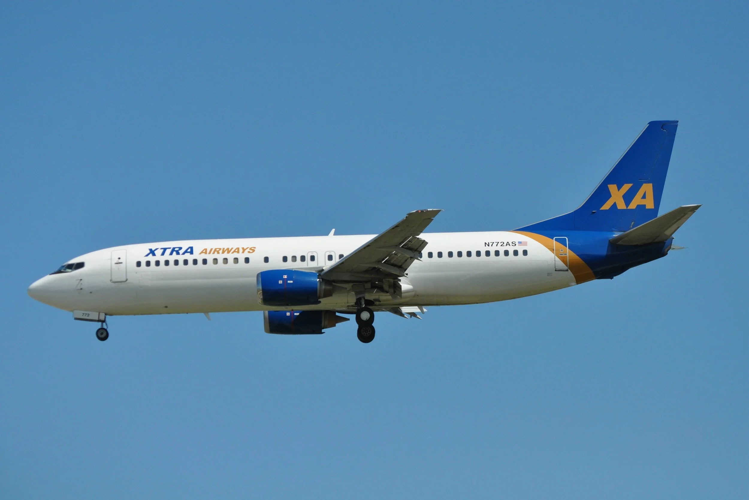 N772AG B737 XTRA AIRWAYS ORD 29C