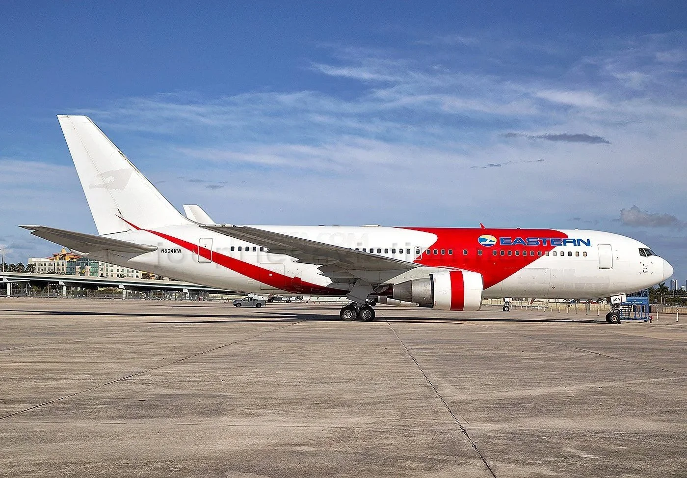 N604KW B767 EASTERN MIA
