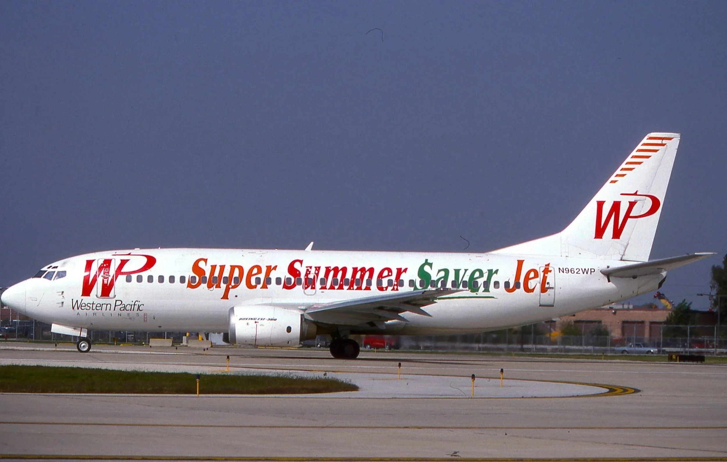 N962WP B747 WEST PAV SUPER SUMMER SAVER JET 22R MDW
