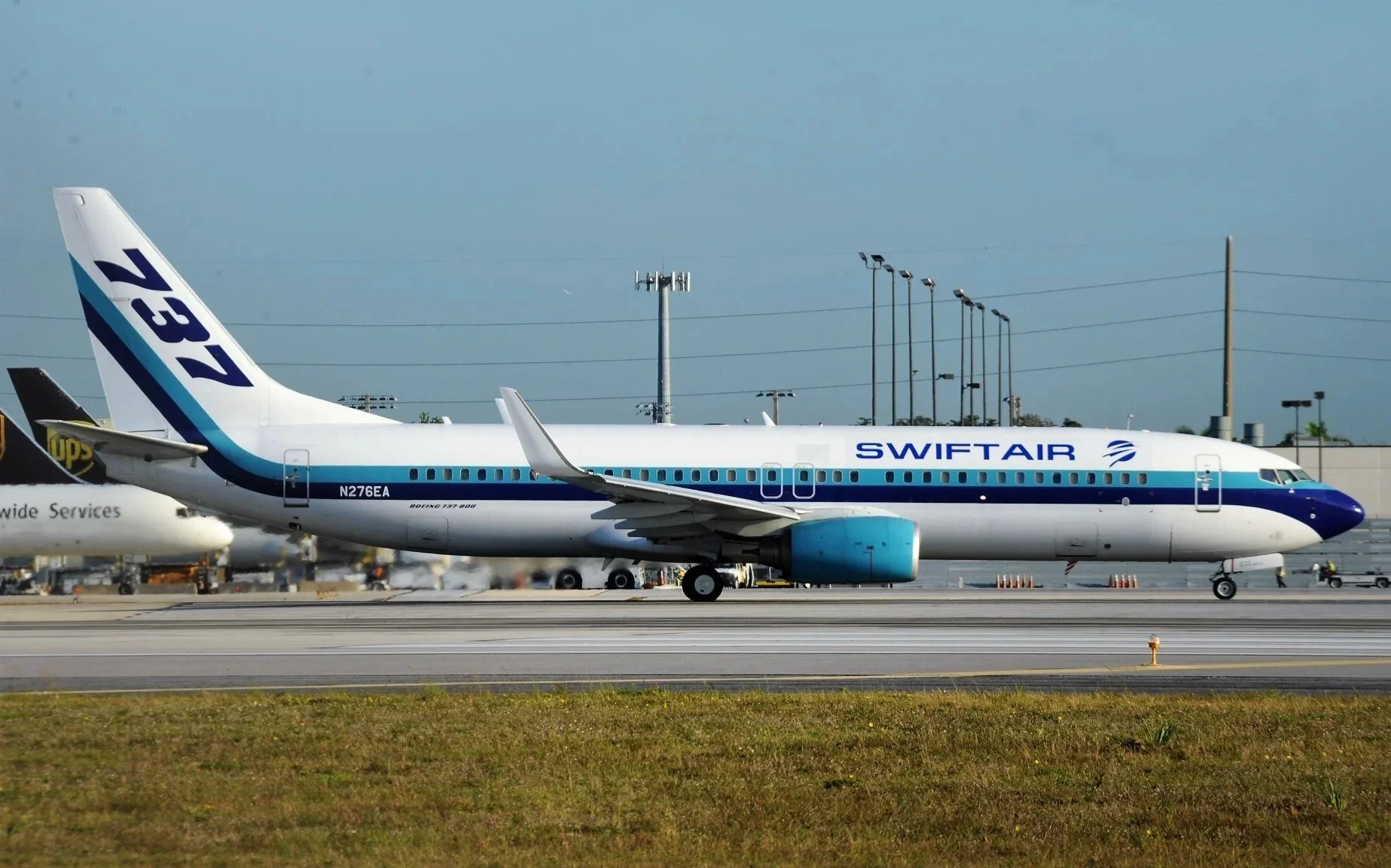 N276EA B737 SWIFT AIR EASTERN COLORS MIA