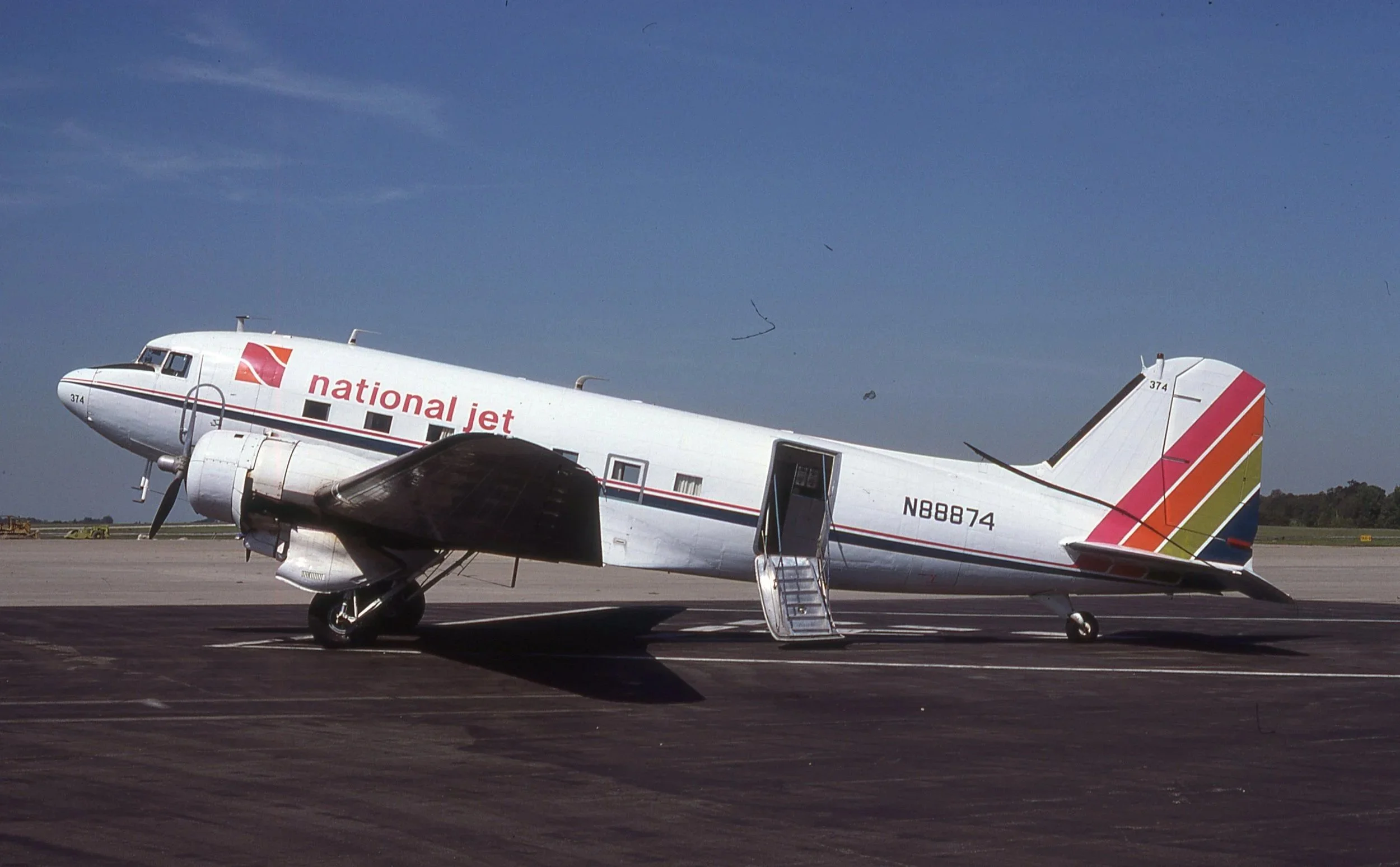 N88874 DC-3 NATIONAL JET