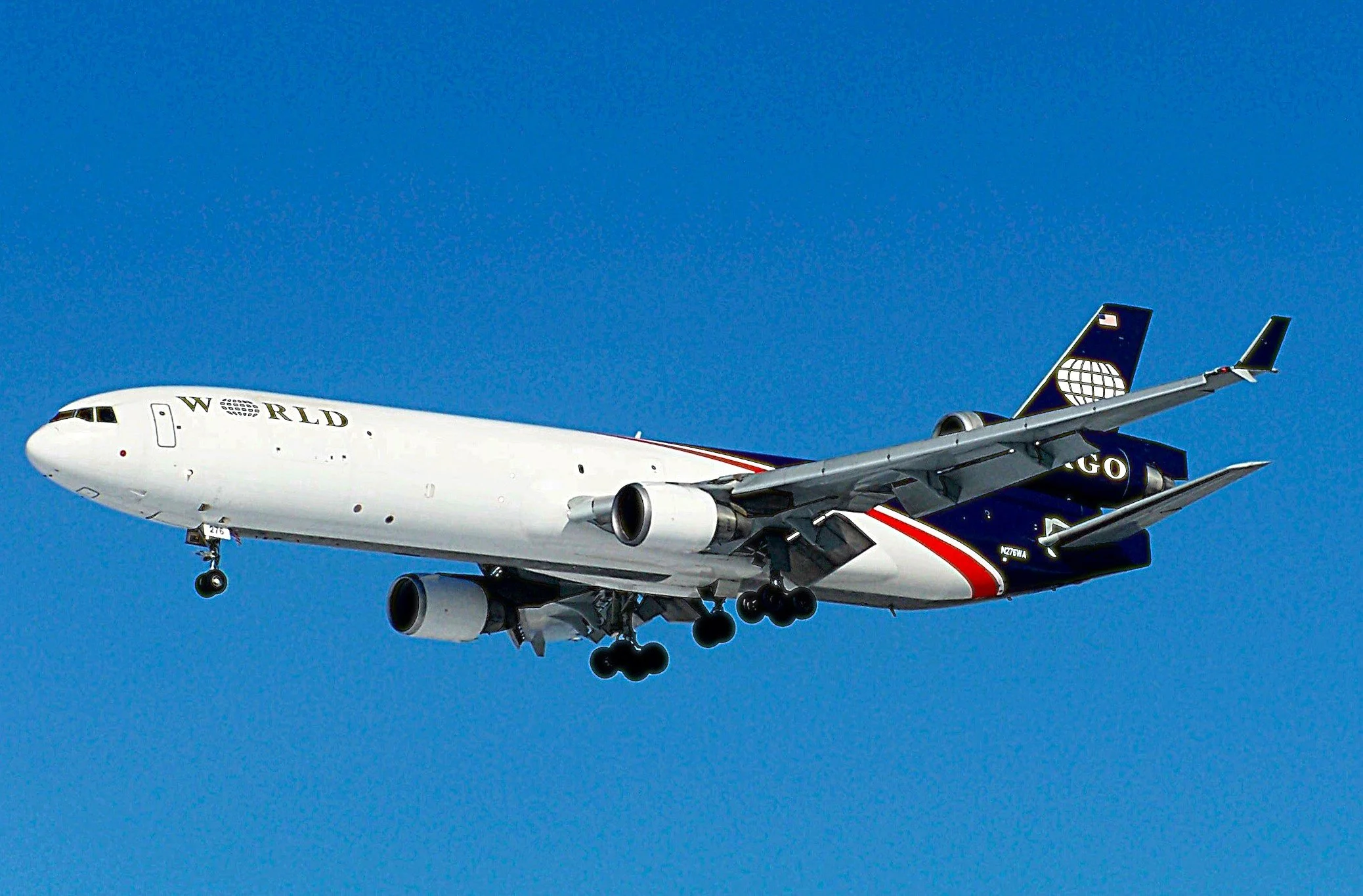 N276WA MD-11F WORLD ORD 27L