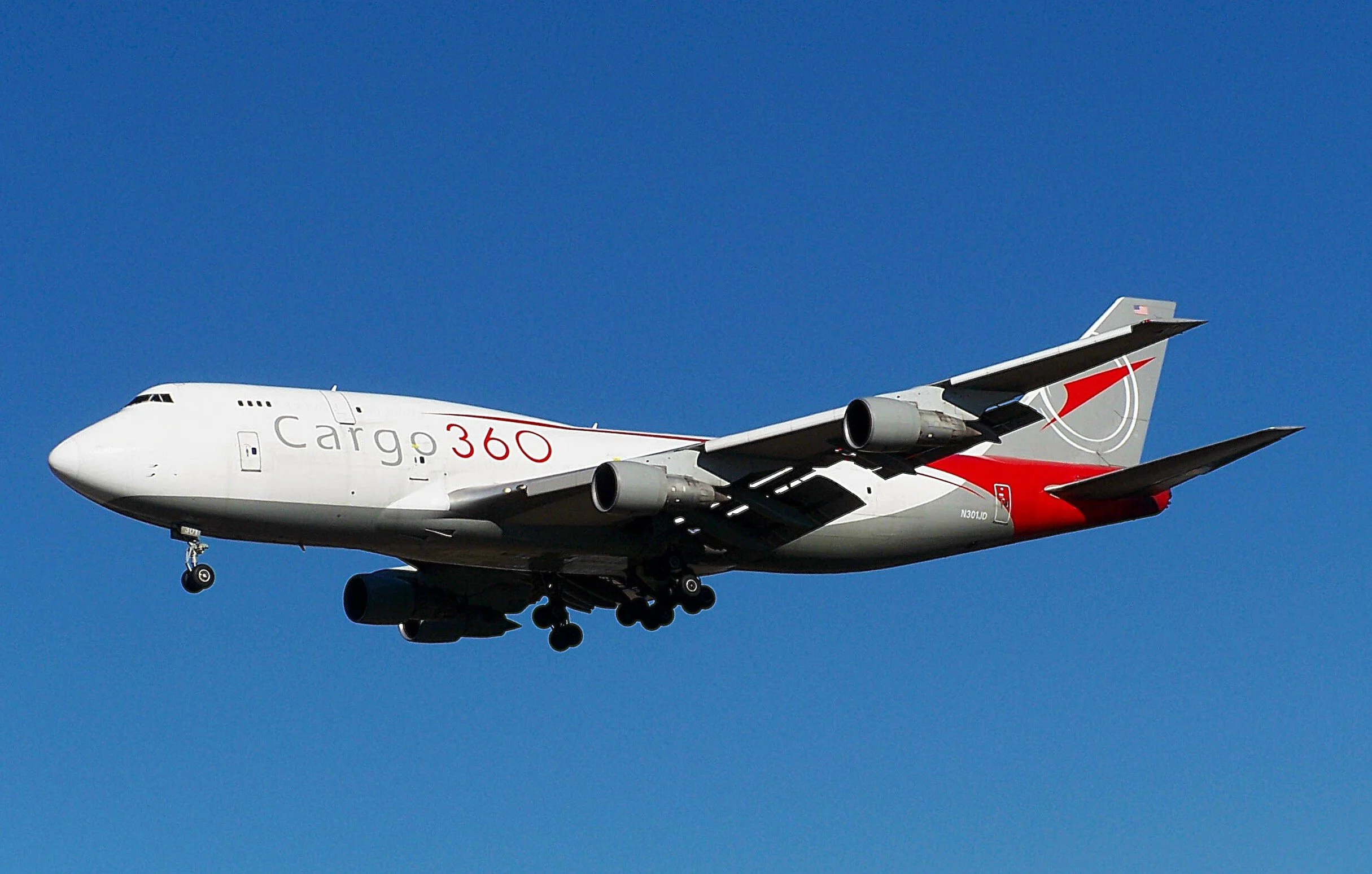 N301JD B747-400F CARGO 360 ORD 27I