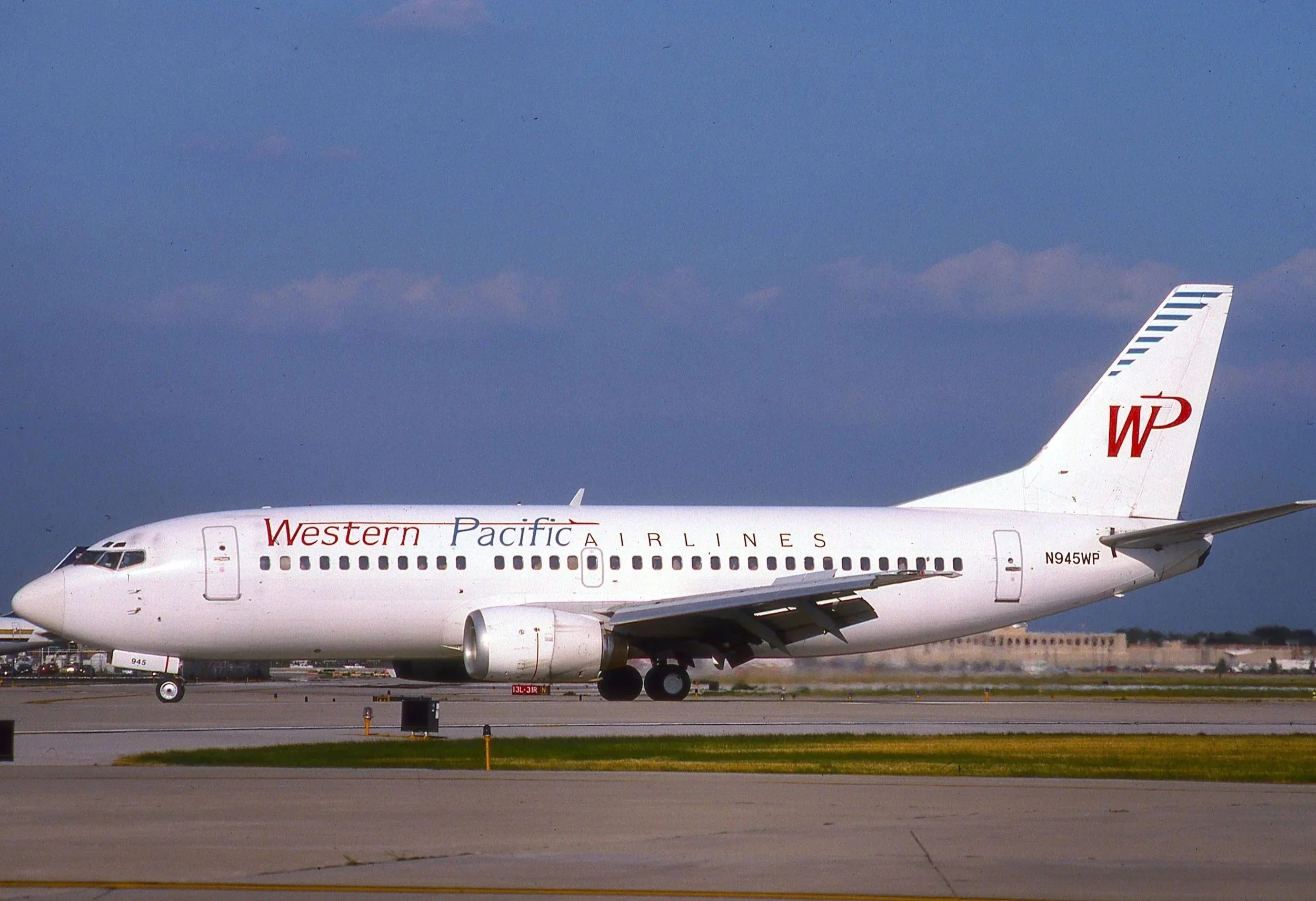 N945WP B737 WESTERN PACIFIC 31C MDW