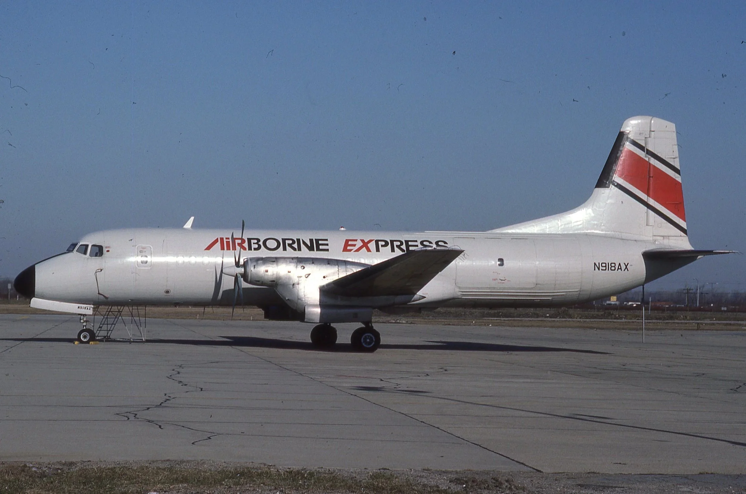 N918AX YS-11F AIRBORN EXPRESS DTW