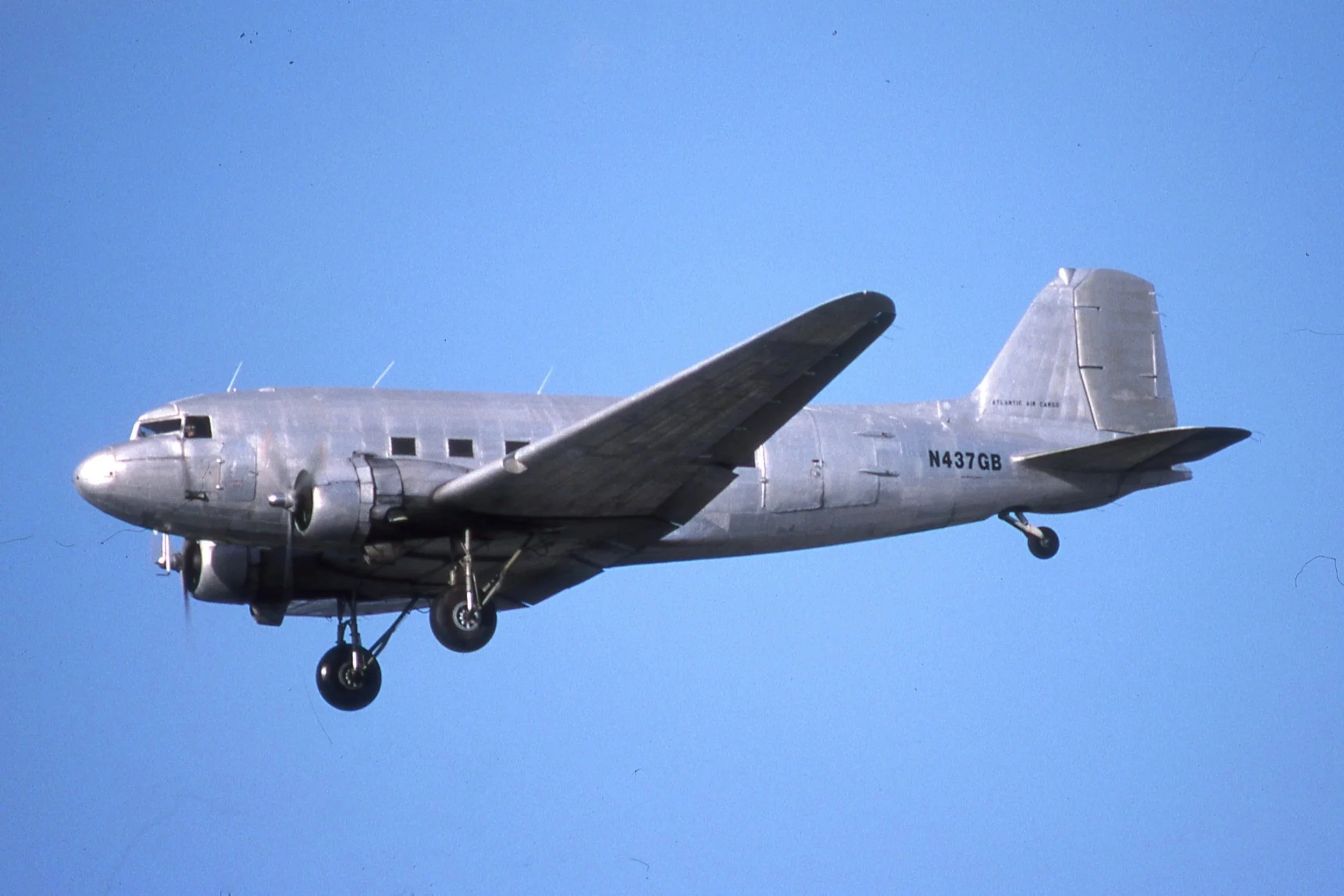 N437GB C-47 ATLANTIC AIR CARGO MIA