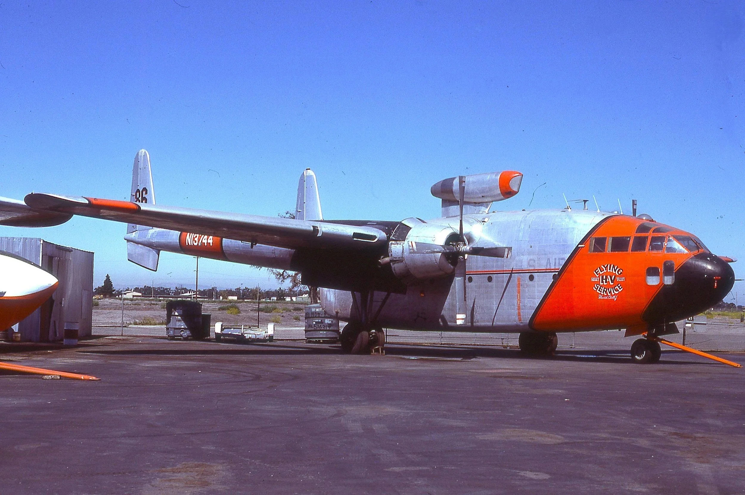 N13744 C-119 FLYING HV SERVICE