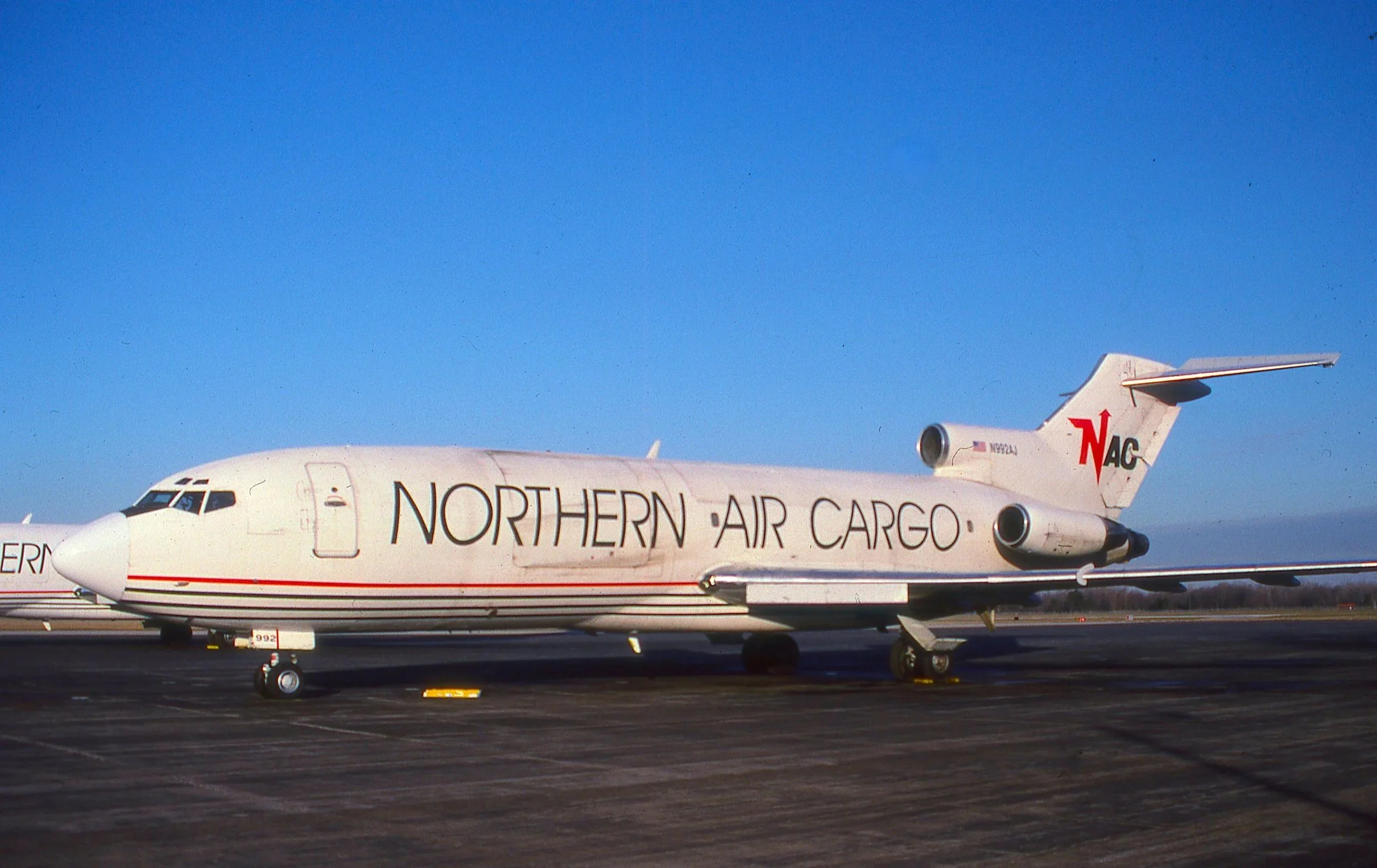 N992AJ B727-100F NORTHERN AIR CARGO YIP