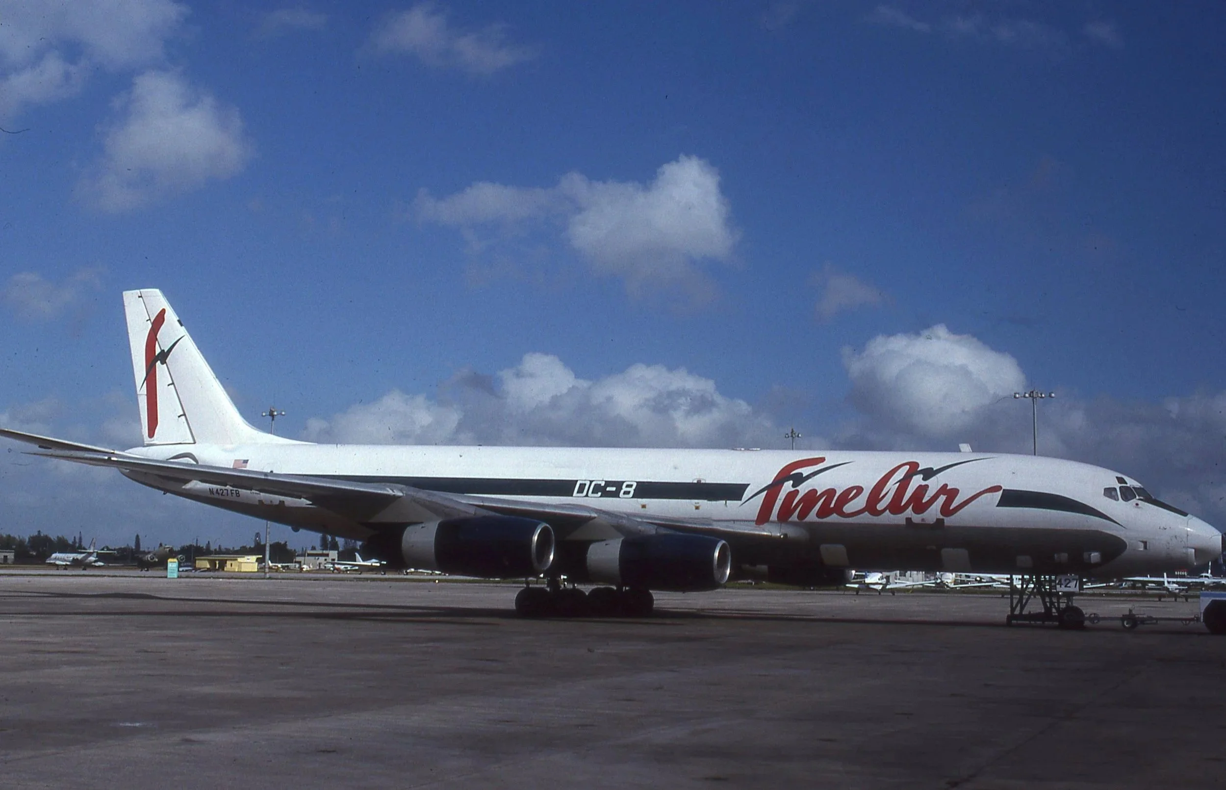 N472FB DC-8-50F FINE AIR OPF