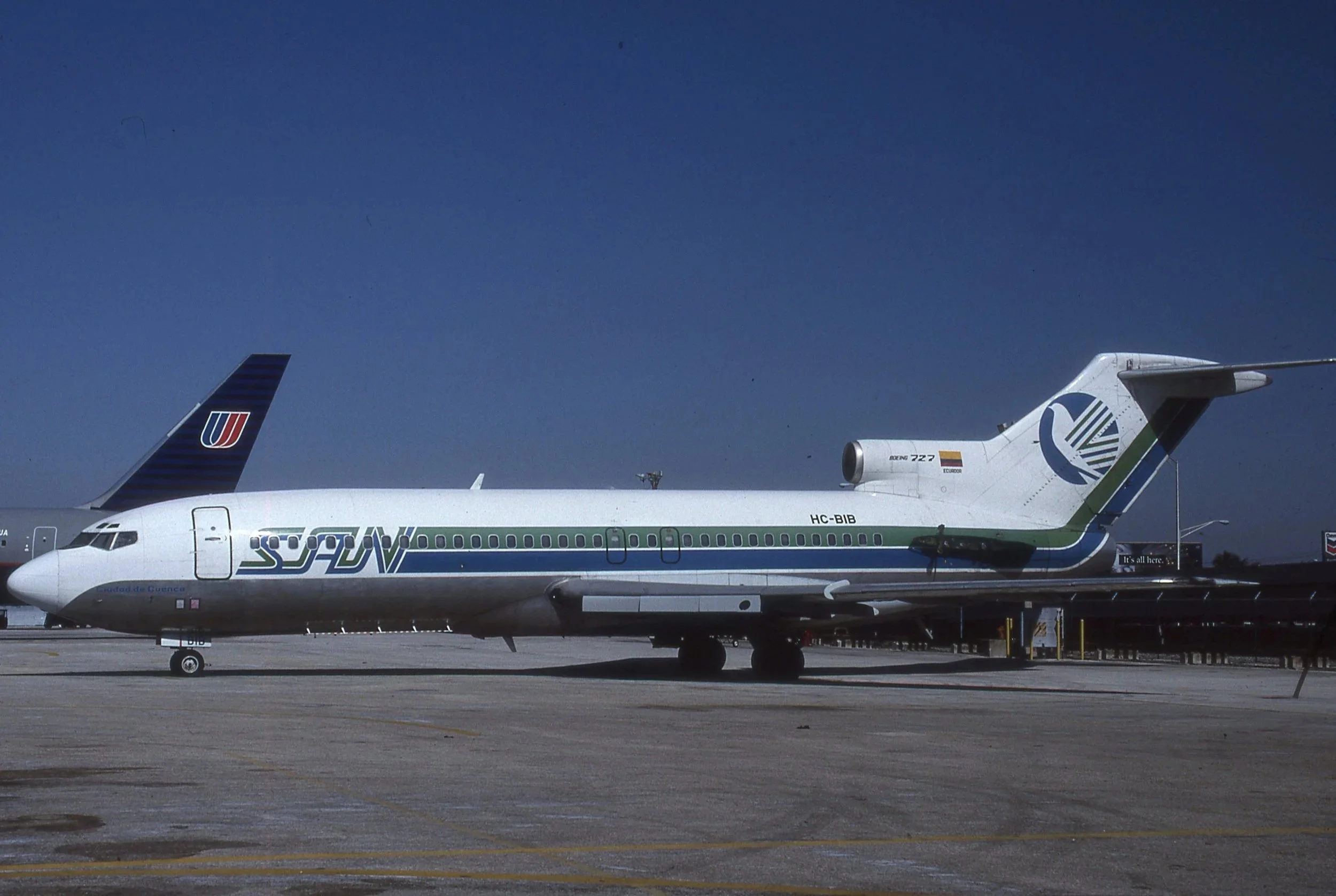 HC-BIB B727-100 SAN MIA