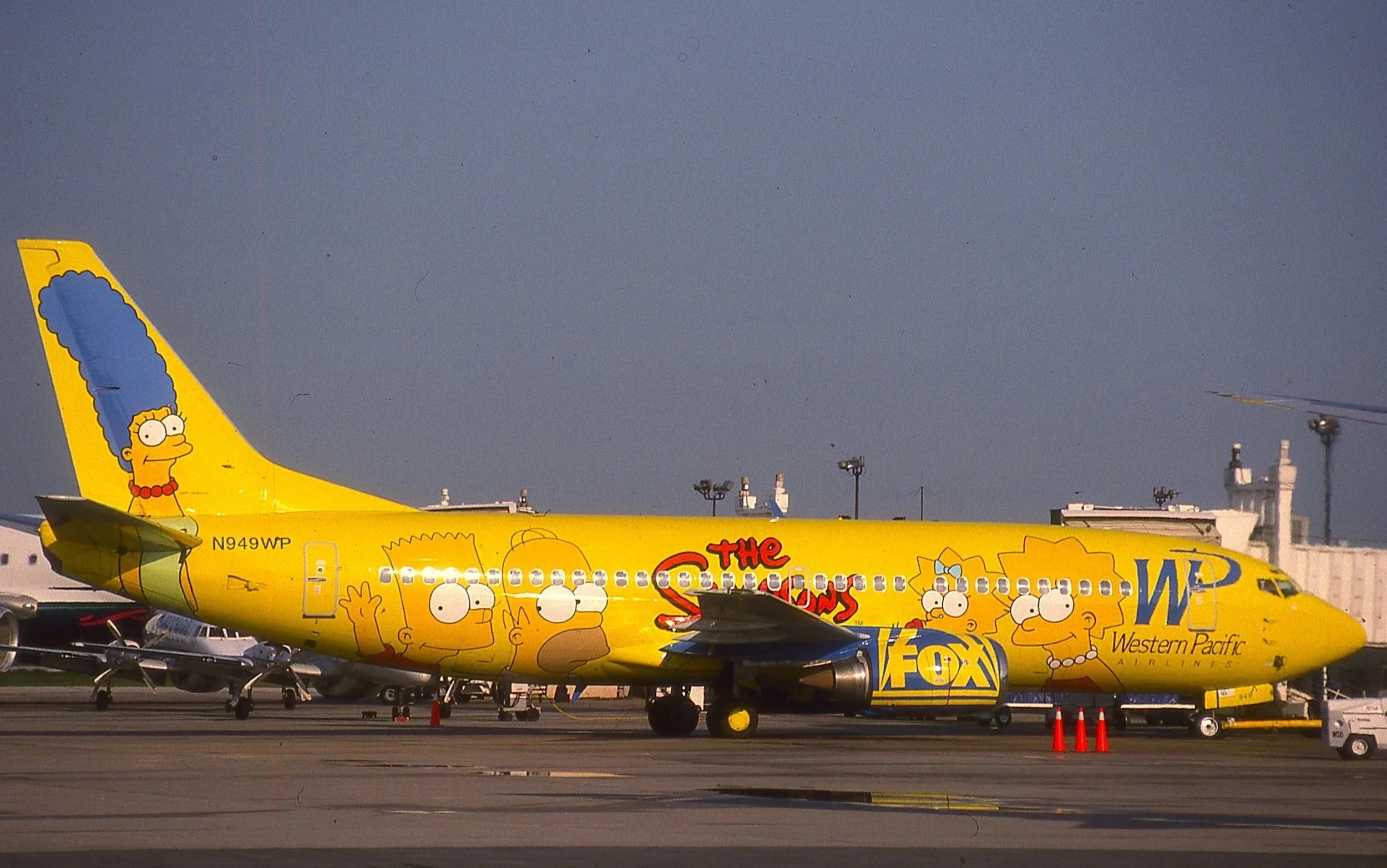 N949WP B737 WEST PAC SIMSONS COLORS MDW