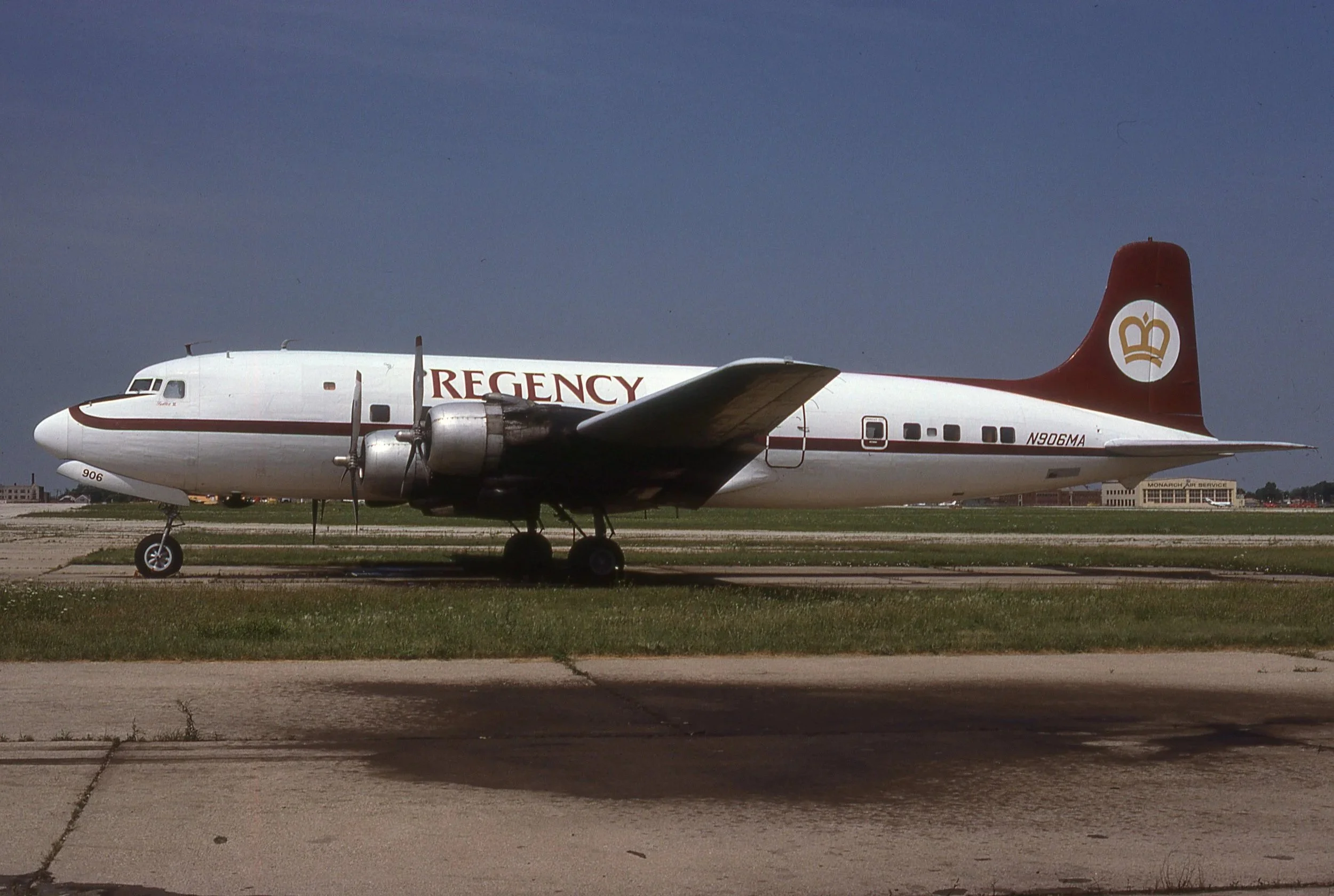 N906MA DC-6 REGENCY PARKED MDW