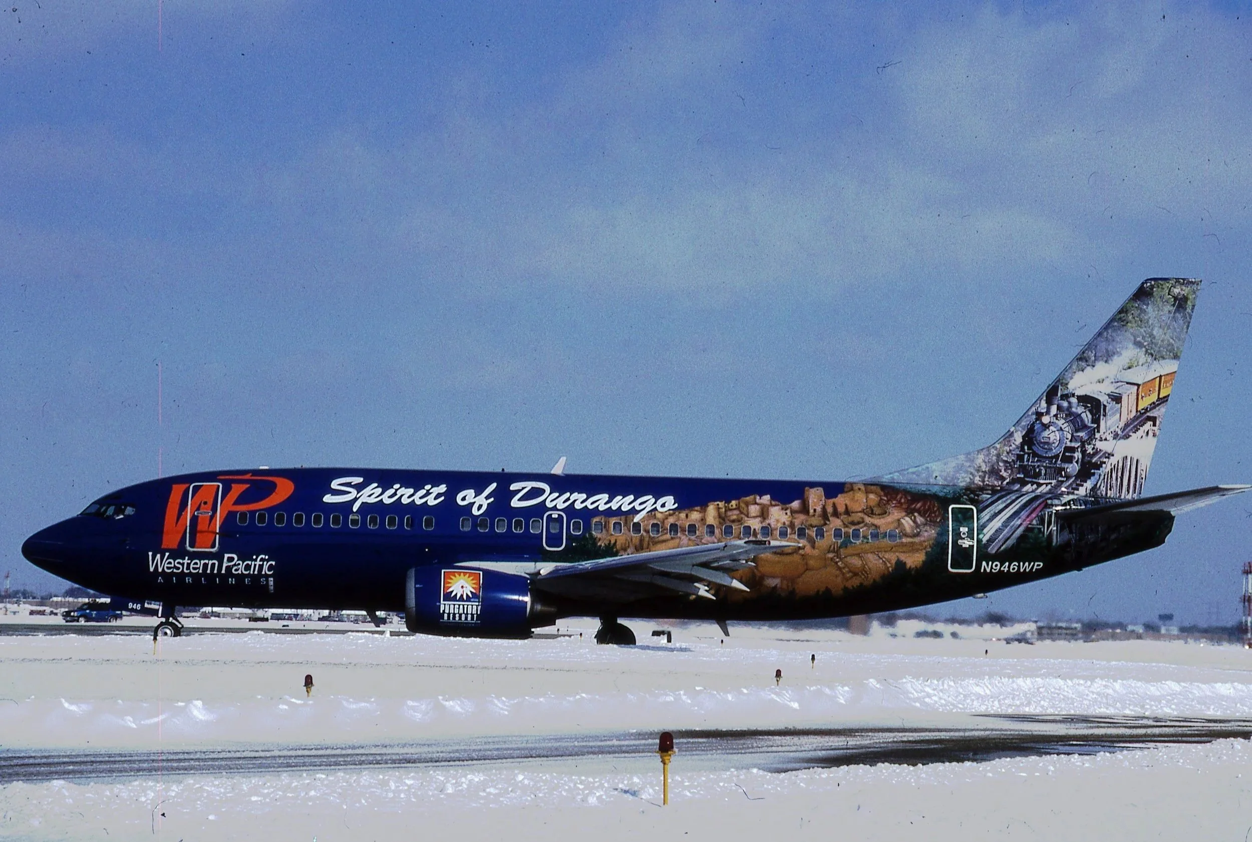 N946WP B737 WEST PAC SPIRIT OF DURANGO MDW