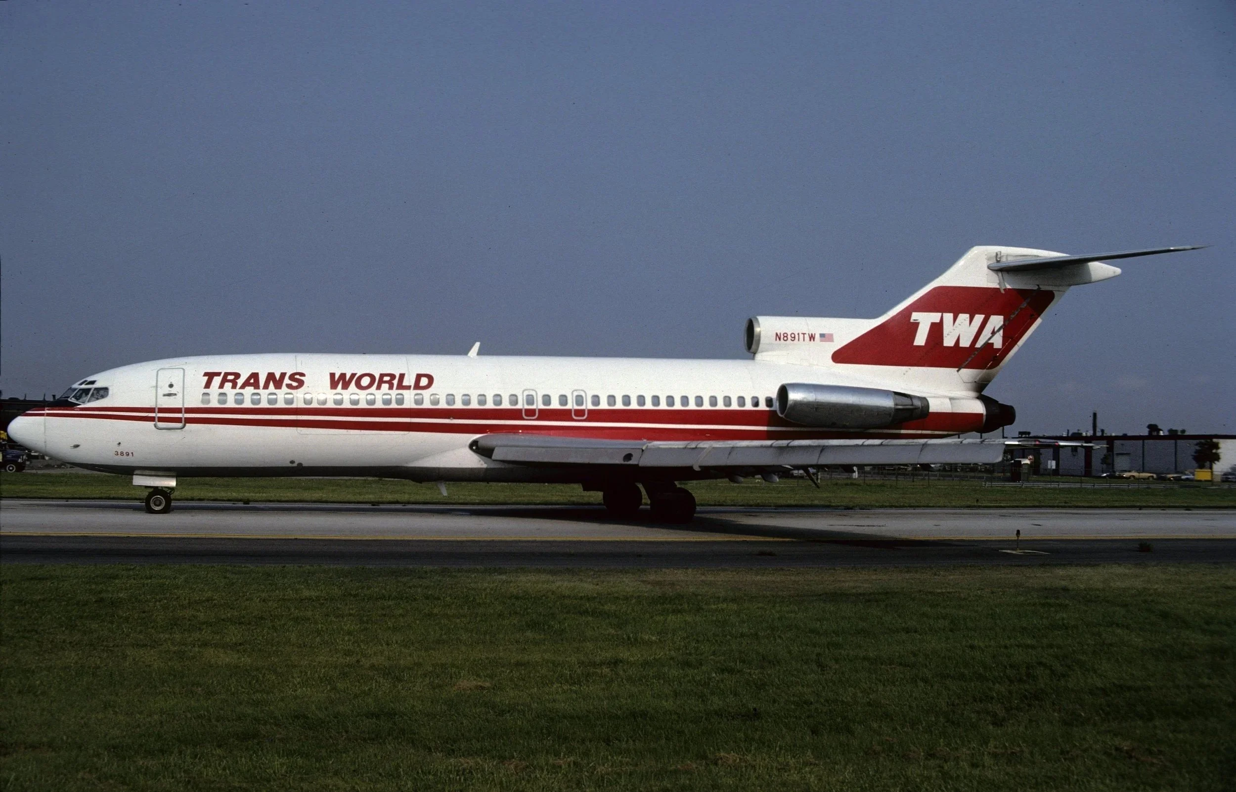N891TW B727-100 TRANS WORLD ORD