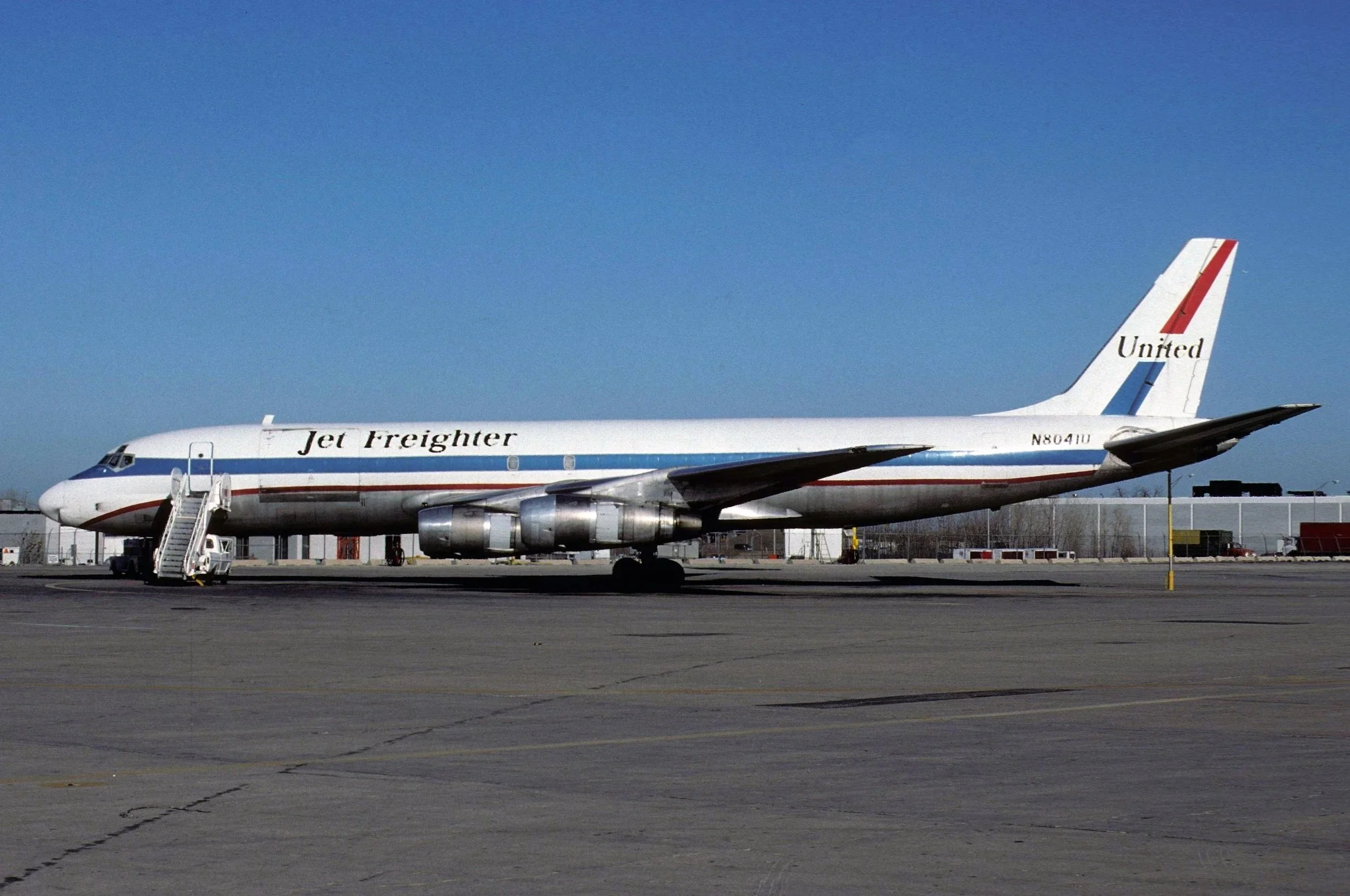 N8041U DC-8-55F UNITED FREIGHTER ORD