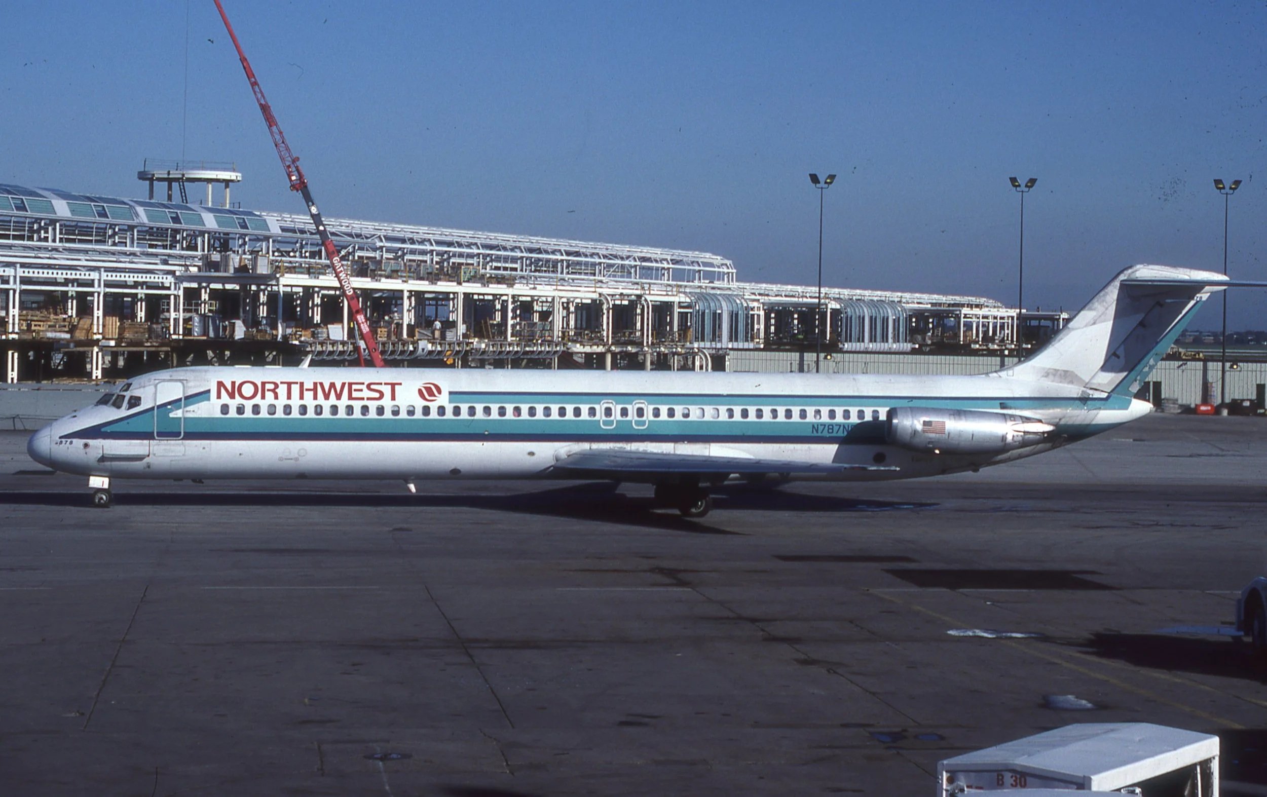 N787NC DC-9 NORTHWEST ORD MERGER COLORS