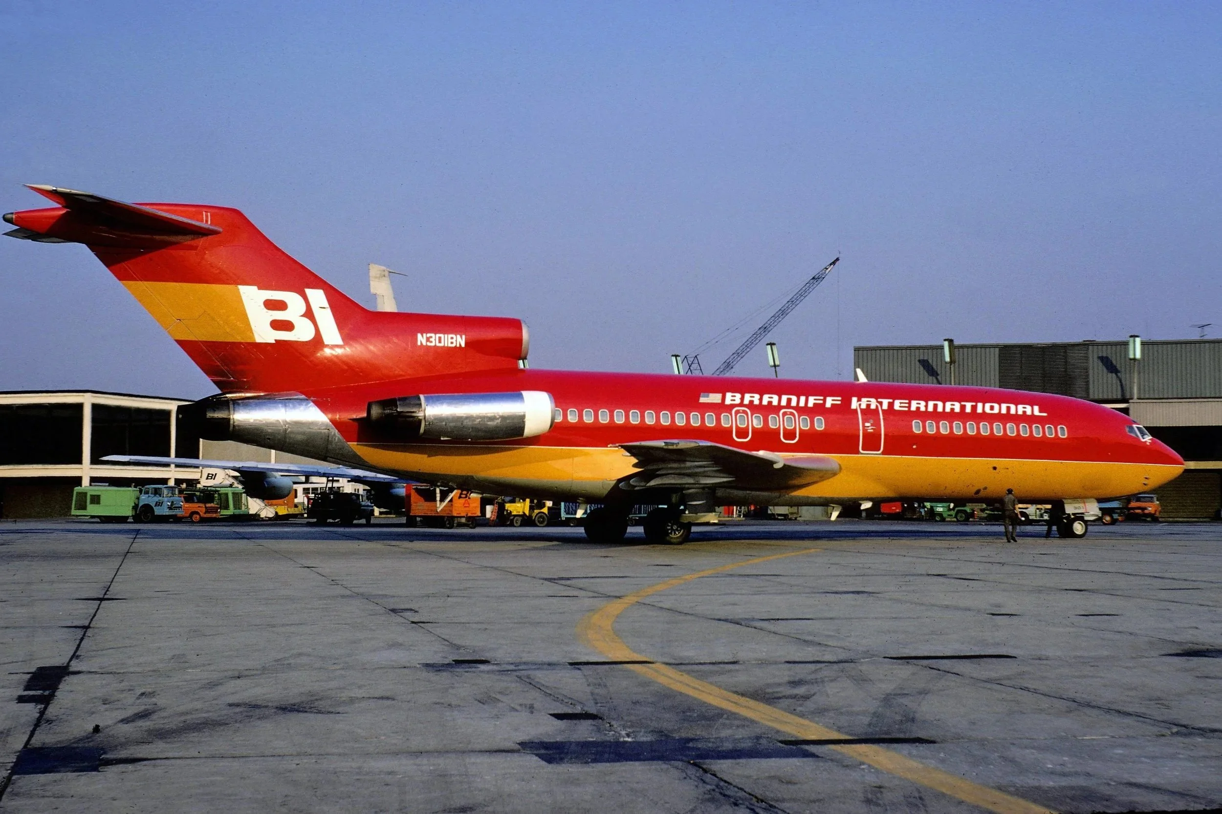 N301BN B727-100 BRANIFF INTERNATIONAL ORD