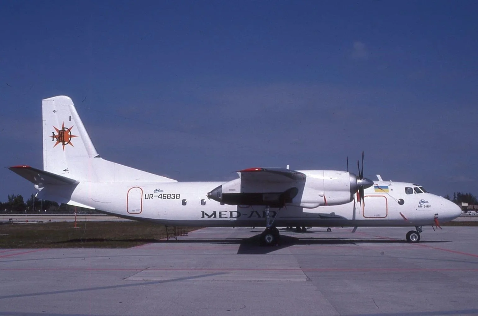 UR-46838 AN-24RV MED-AIR OPF