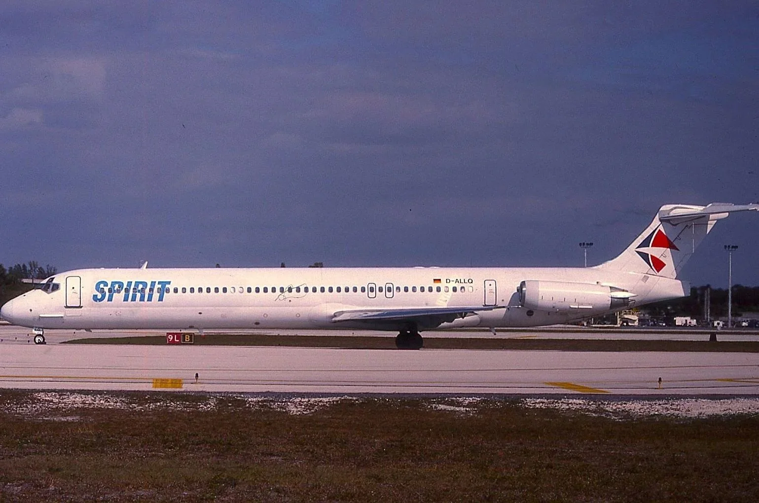 D-ALLO MD-80 SPIRIT AERO LOYD TAIL FLL
