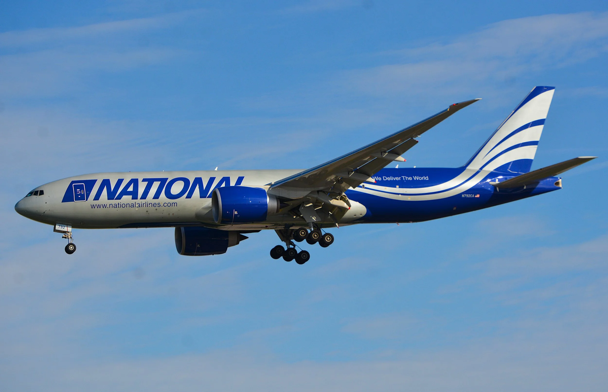 M392CA B777F NATIONAL AIRLINES ORD  28C