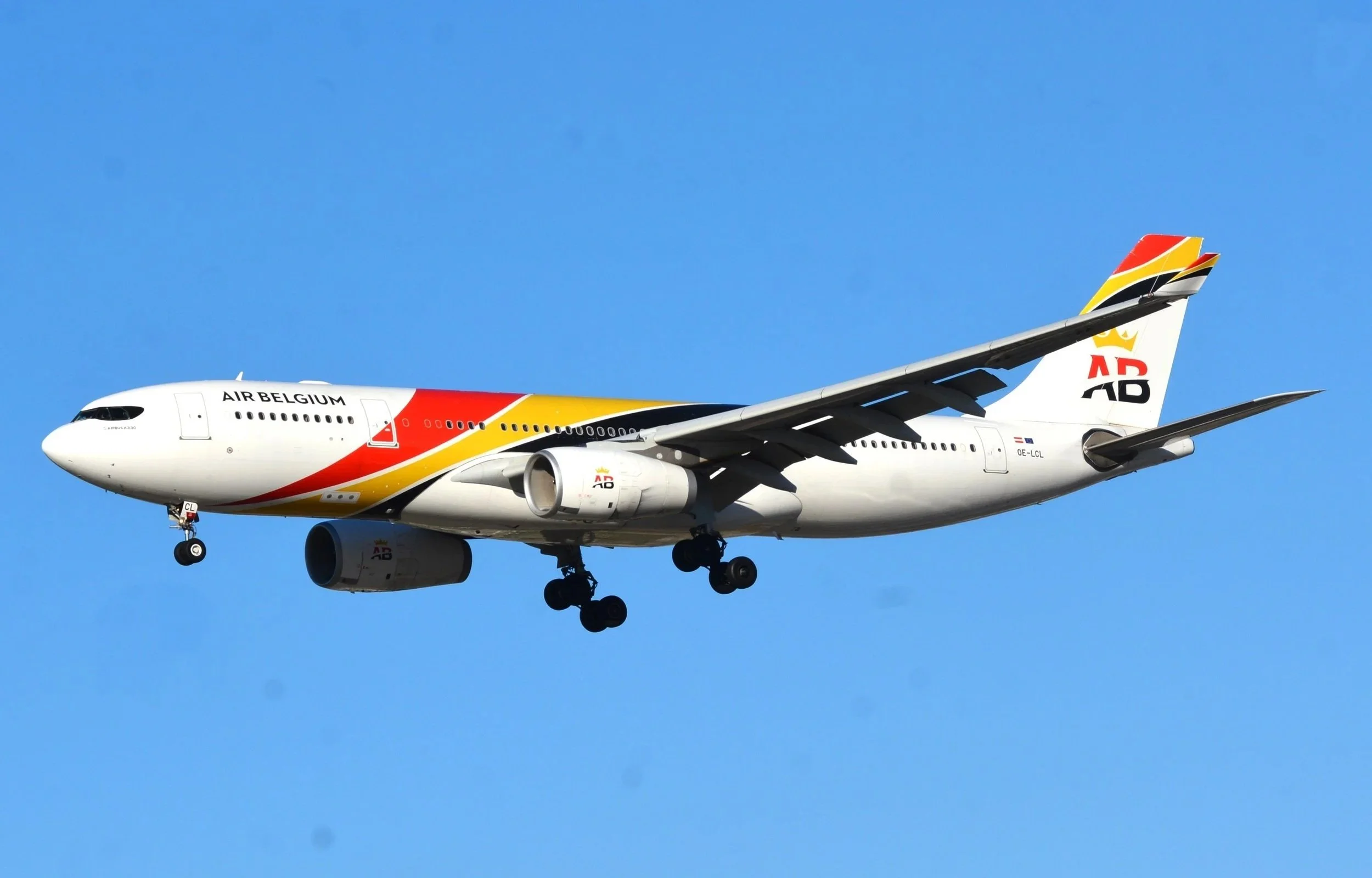 OE-LCL A330 AIR BELGIUM ORD 28C