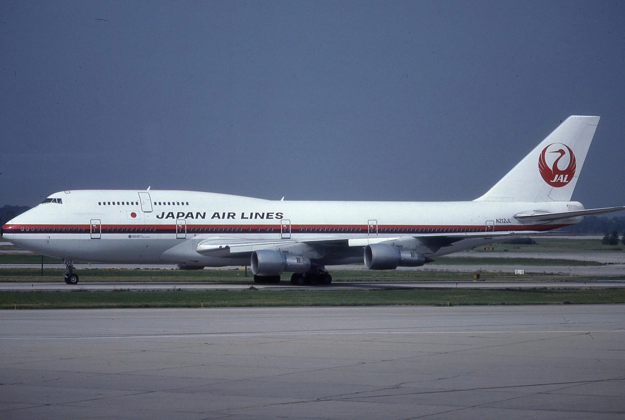 N212JL B747-400 JAL ORD