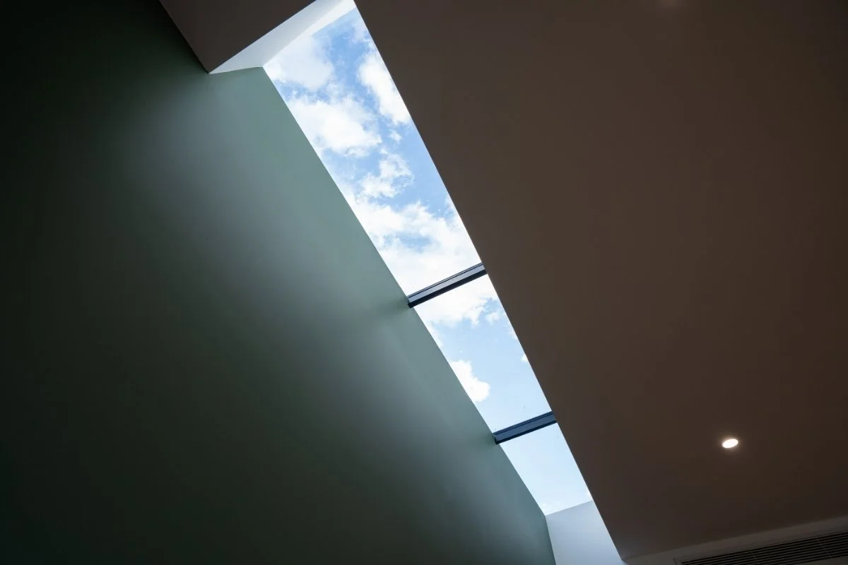 Skylights & attic storage 