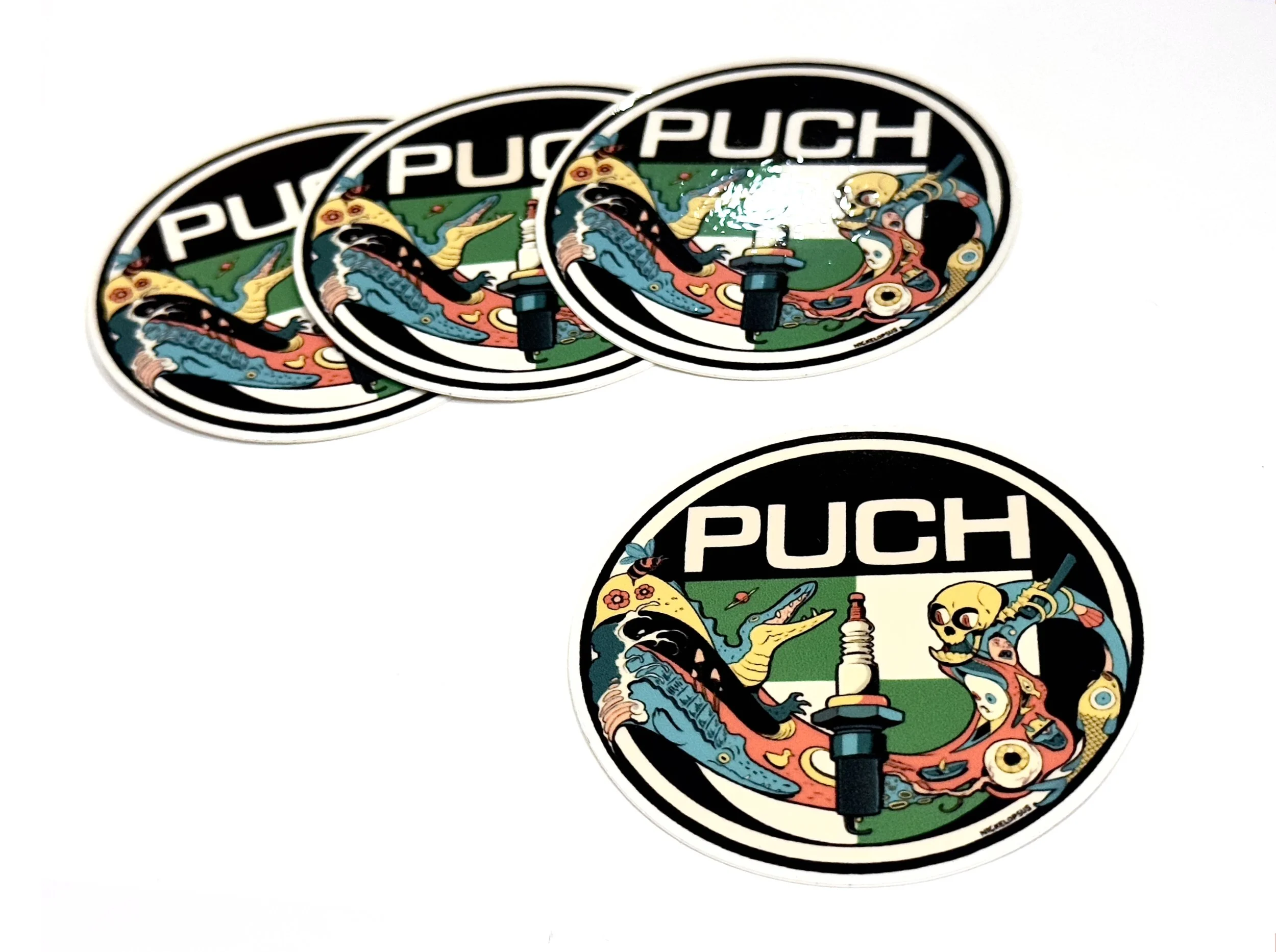 Puch Logo Sticker 2.5”