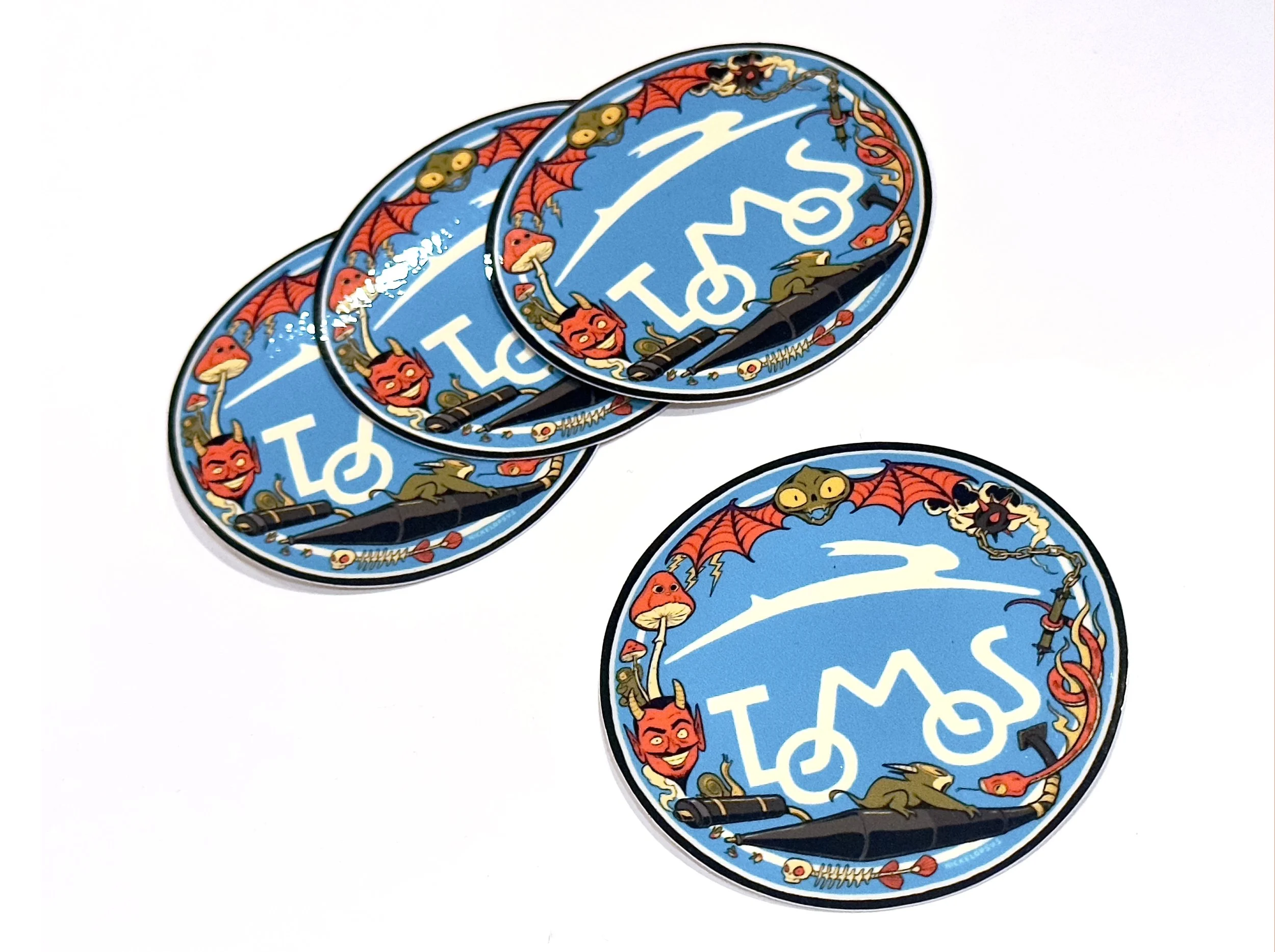 Tomos Logo 2” Sticker
