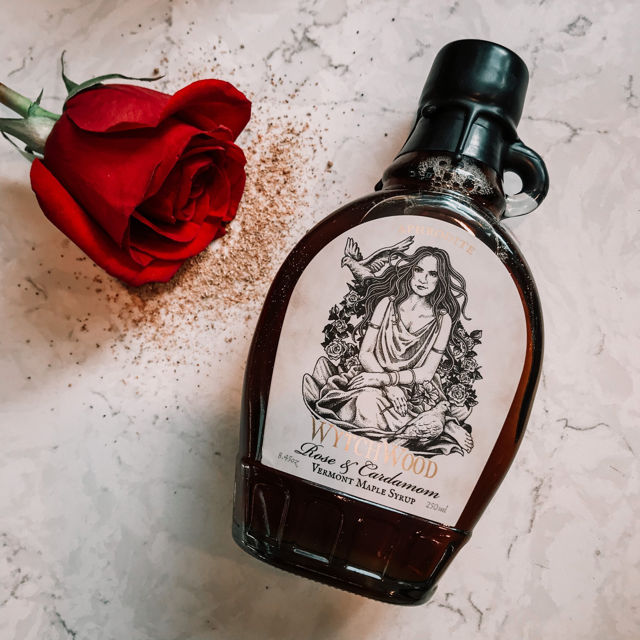Maple Syrup: Aphrodite Rose & Cardomom