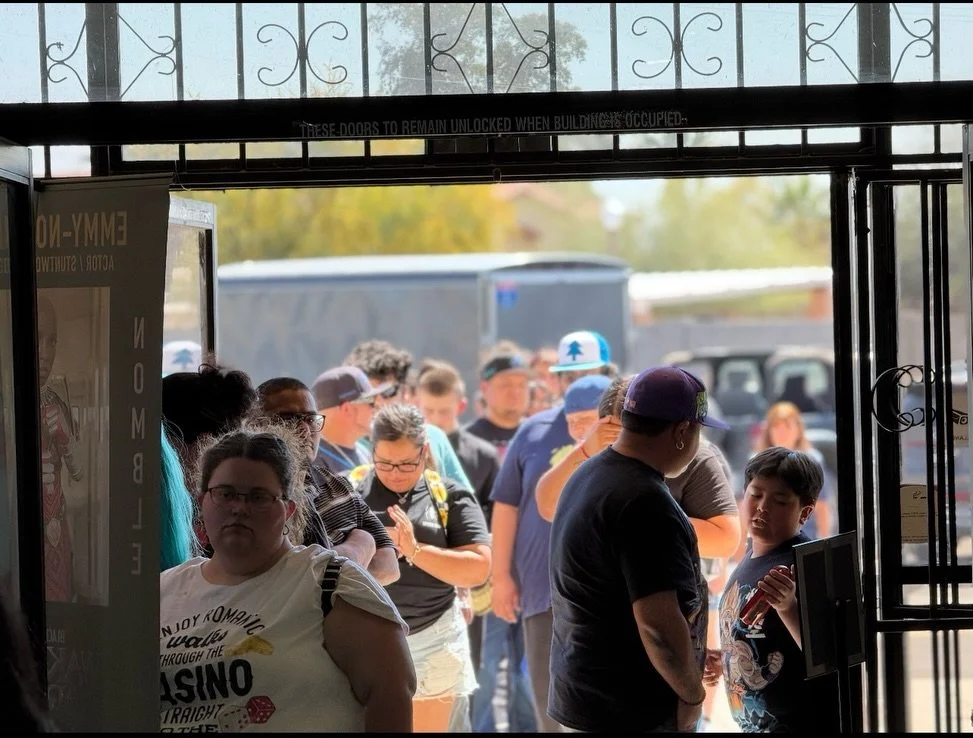 Having a blast right now at @comicconcasagrande !!!! So much amazing stuff going on right now!! Make sure to stop by our booth and say hi 👋 #casagrande #comiccon #presidiocomics #fypシ❤️💞❤️