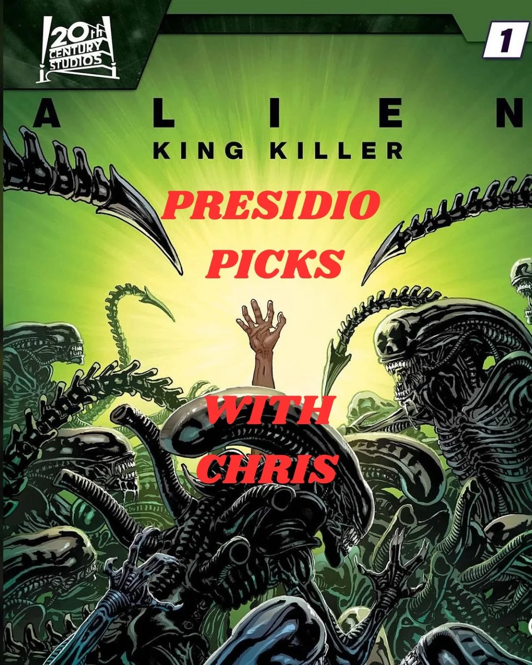 NEW Alien book out today!