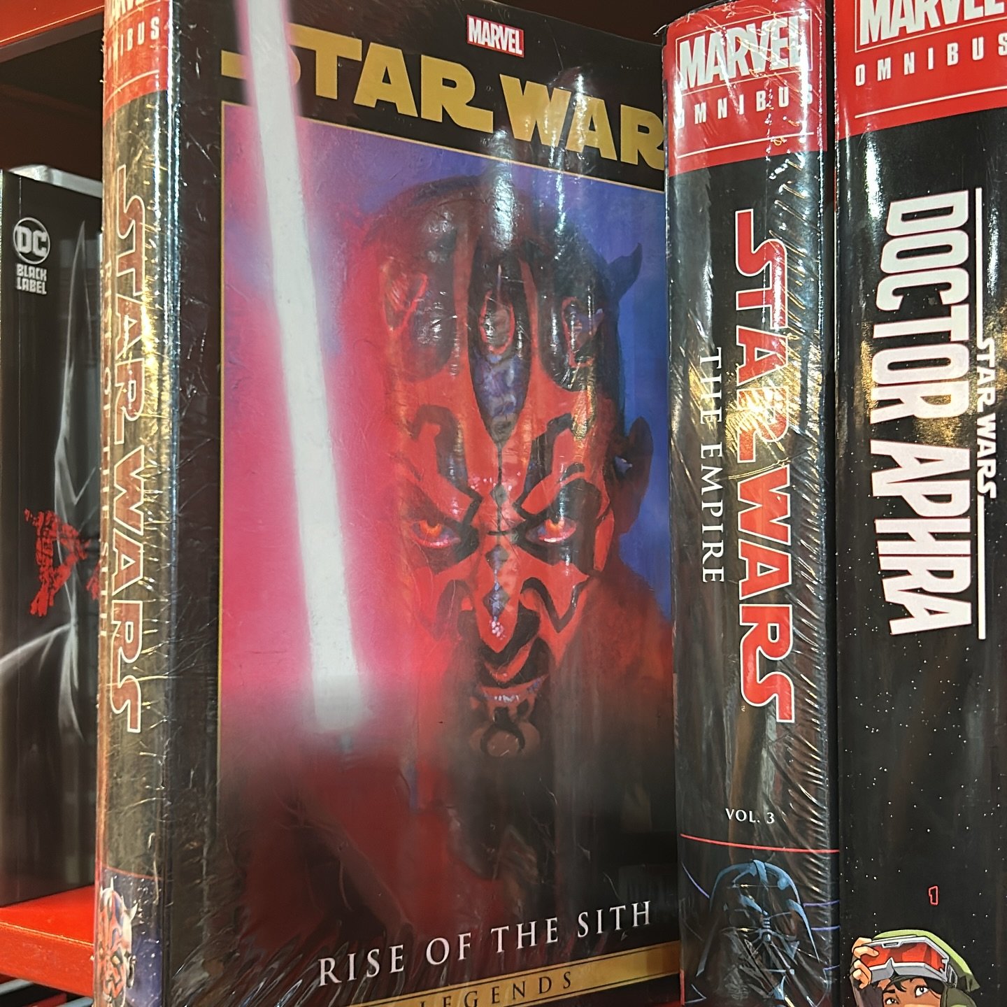 Can&rsquo;t get enough MAUL?? Cmon down to the shop and grab the omnibus of STAR WARS Rise of the SITH 🤟🏽
