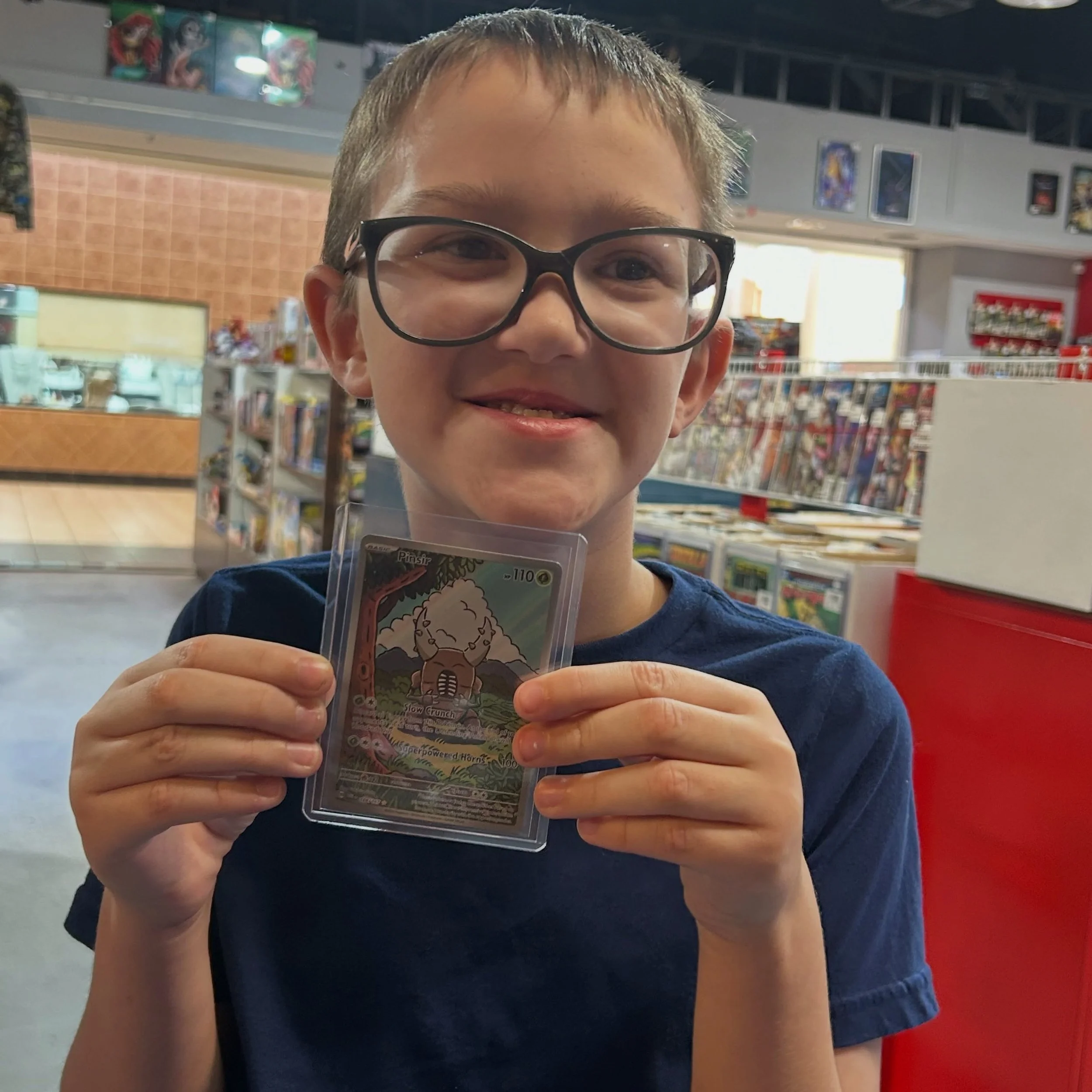 Pok&eacute;mon gems pulled today by a shop celeb 😎