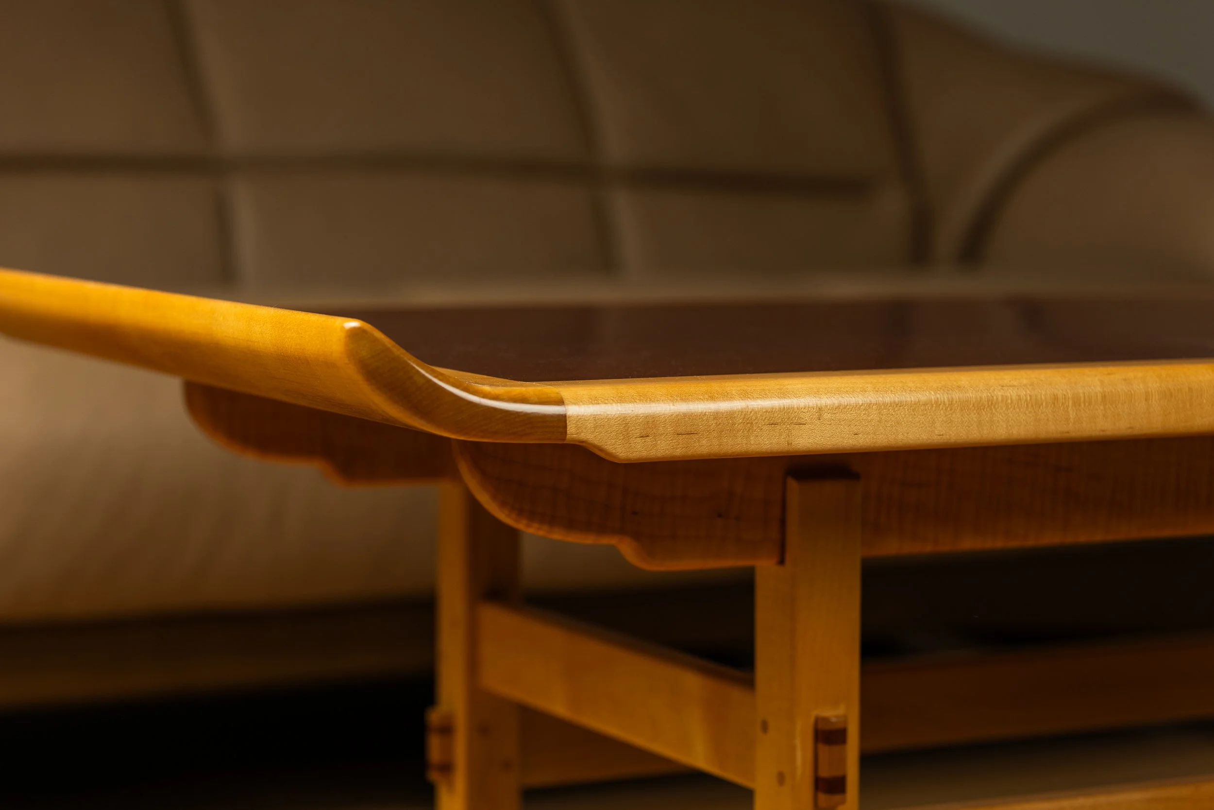 Coffee Table | Purple Heart and Maple.