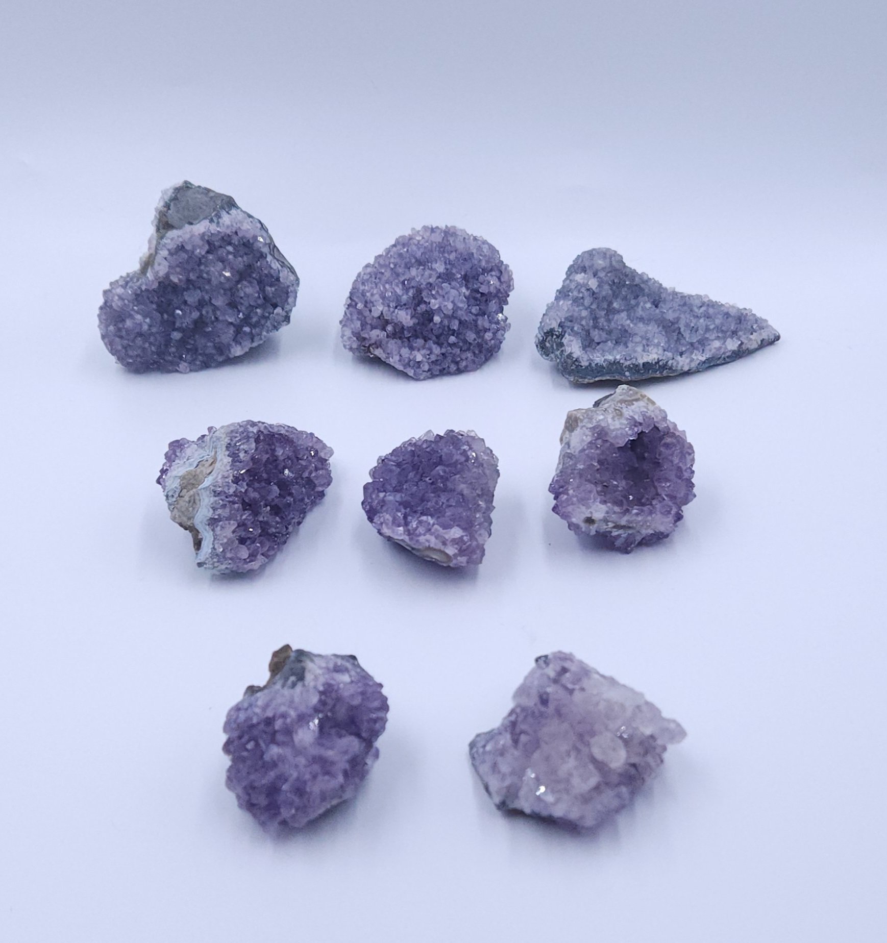 Druzy Amethyst Pieces