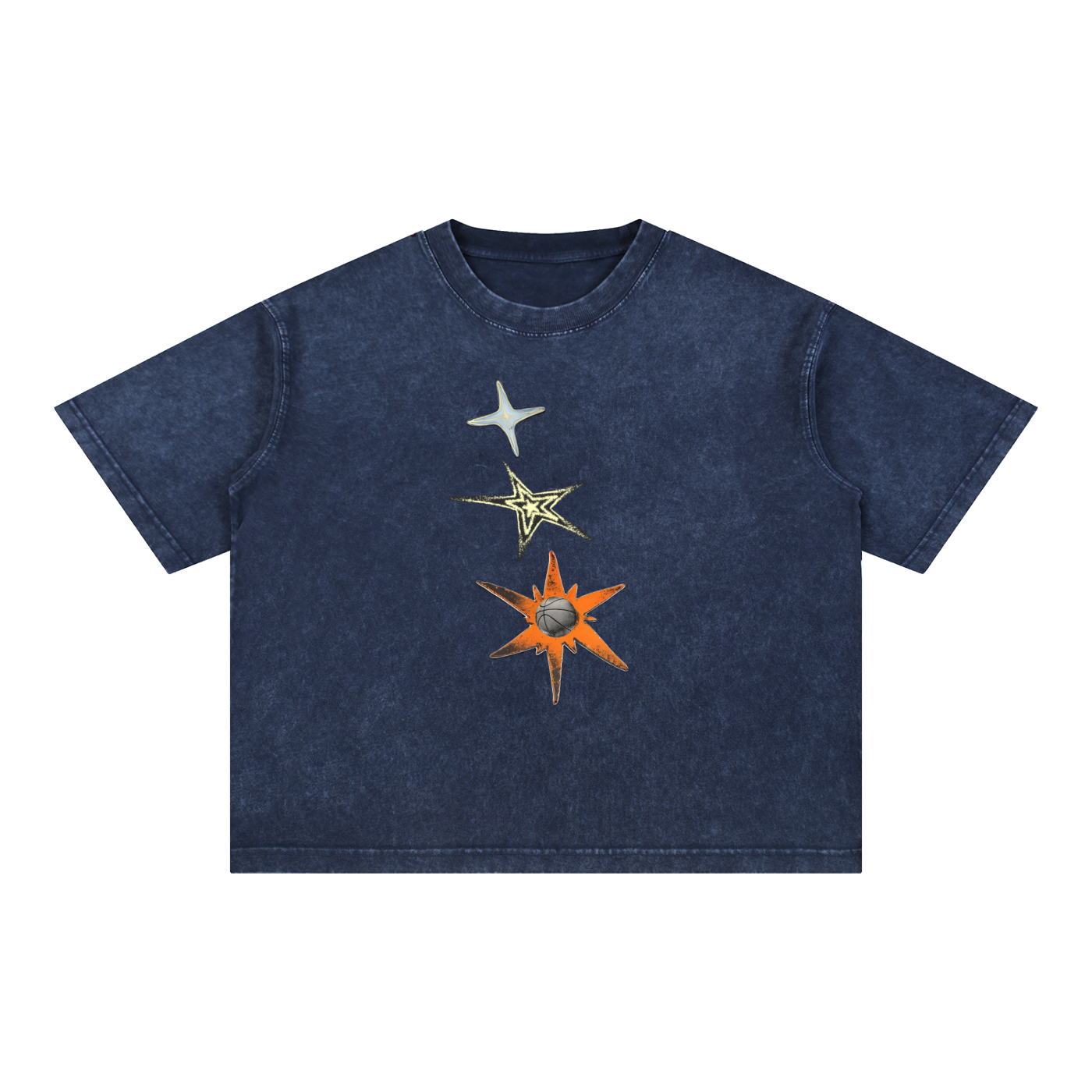 HGC Starfall Hoops Starfall Mineral Wash Tee