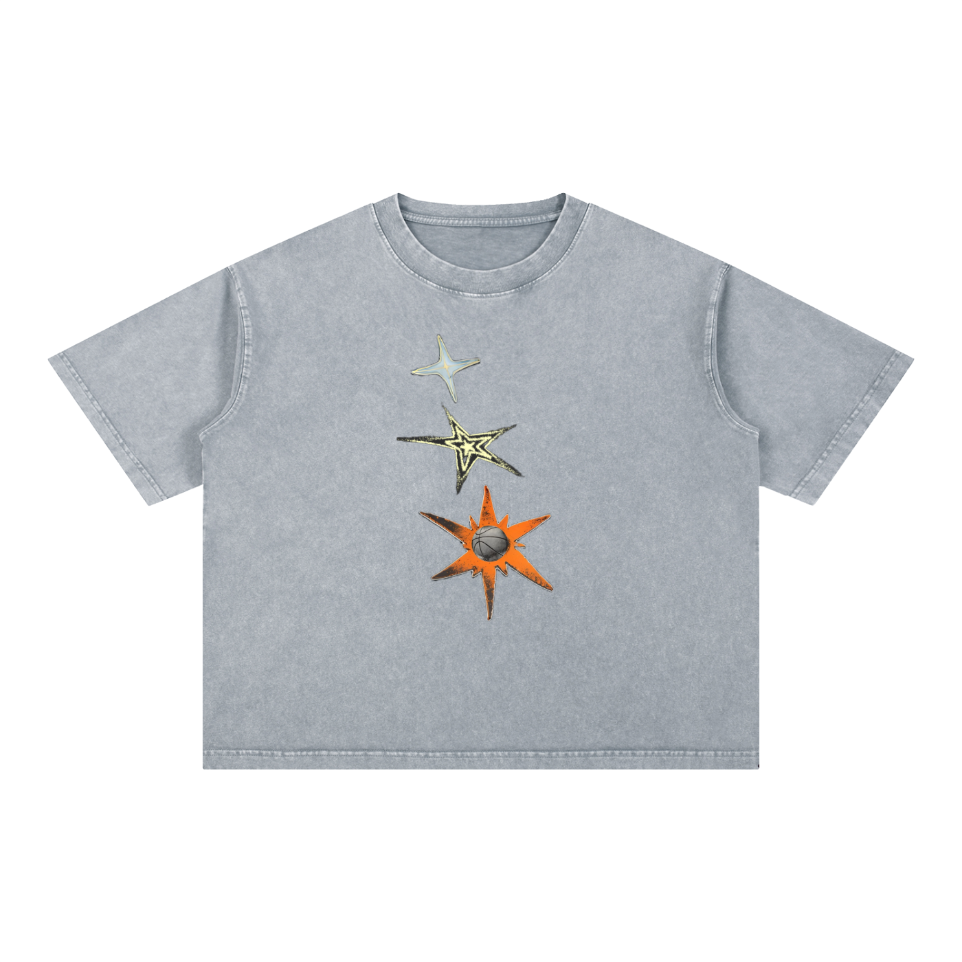HGC Starfall Hoops Starfall Mineral Wash Tee