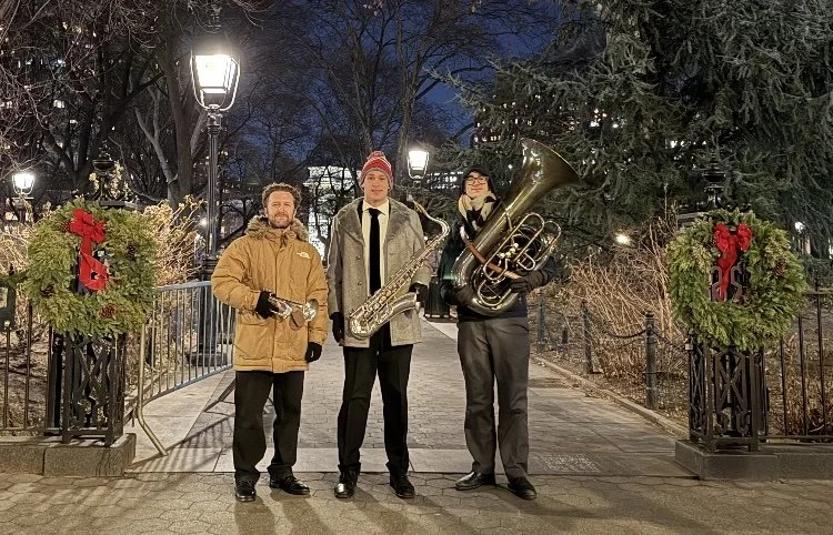 Holiday brass trio
