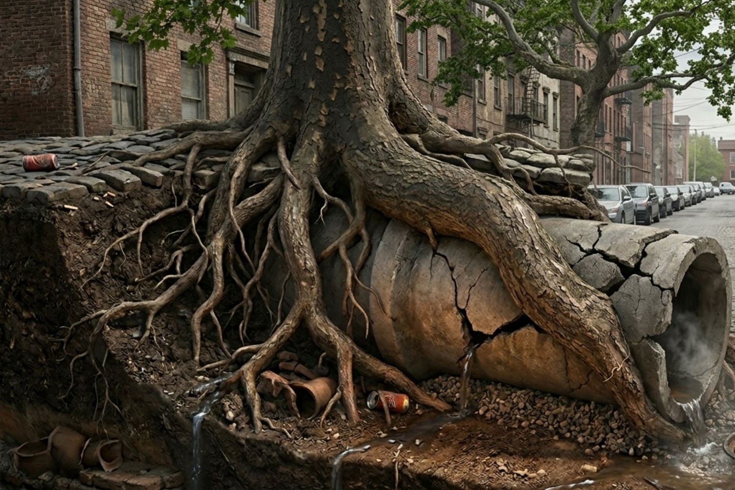 How Tree Roots Affect Underground Sewer Lines