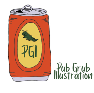 Pub Grub Illustration
