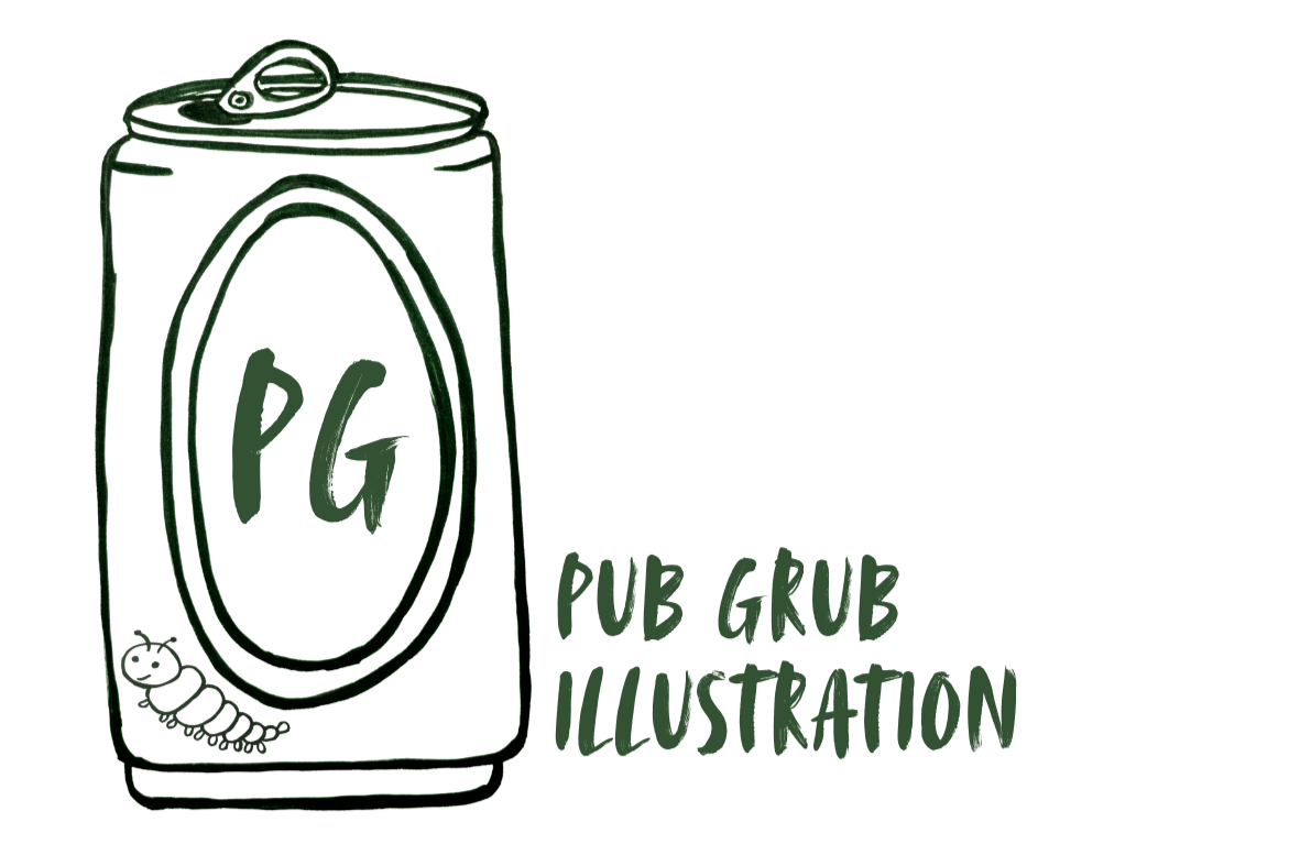 Pub Grub Illustration