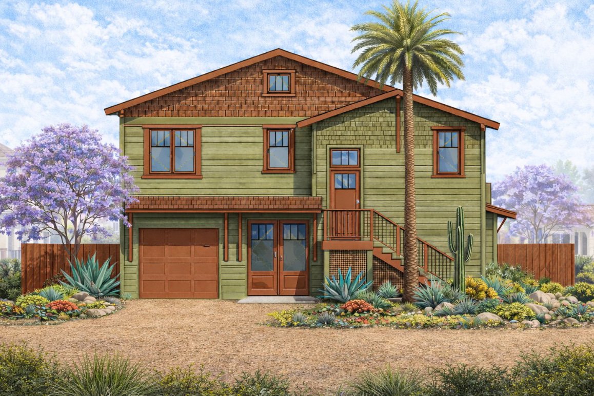 Front Render of Vista Place