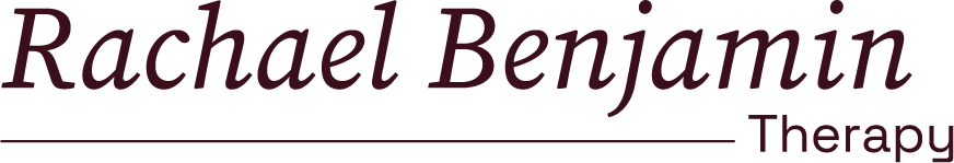 Rachael Benjamin Therapy logo, brand identity by Wonder & Co. Creative.