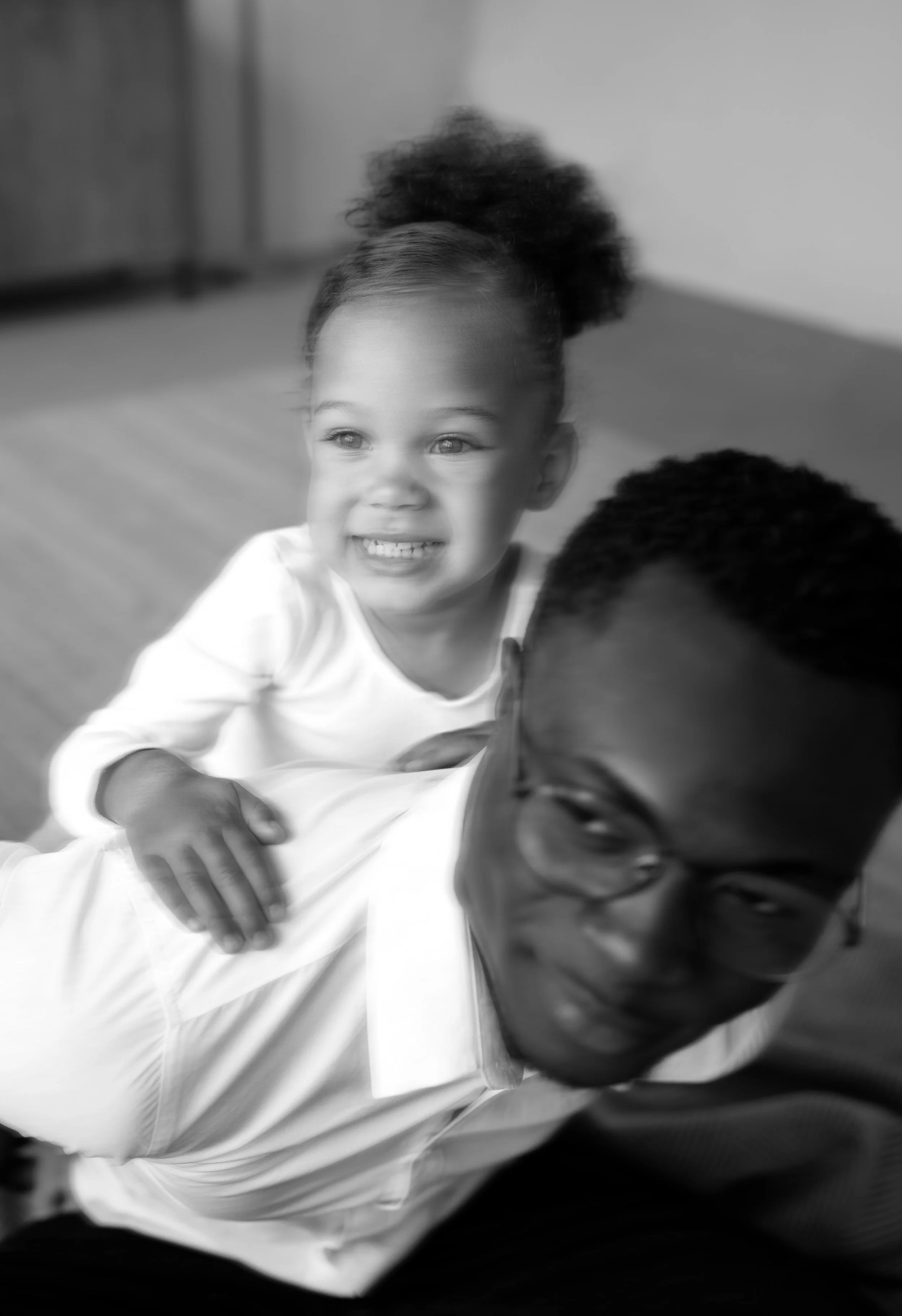 Father and daughter, brand photography for Rachael Benjamin Therapy.