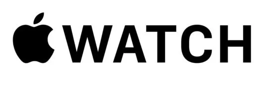 Apple logo followed by the word WATCH