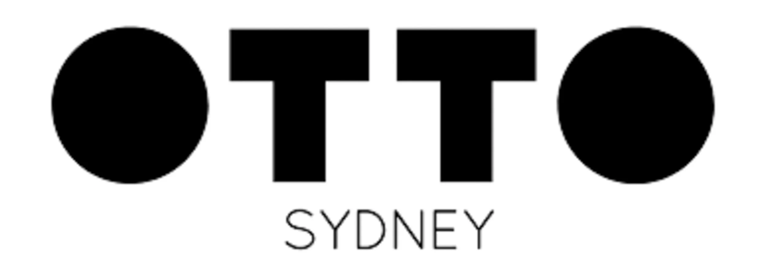 OTTO Sydney logo with black circles and bold letters
