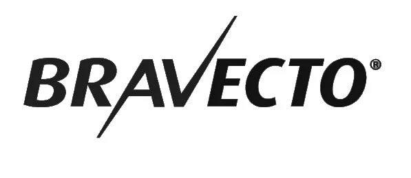 Bravecto logo with black text and a diagonal slash between 'BRAVE' and 'CTO'